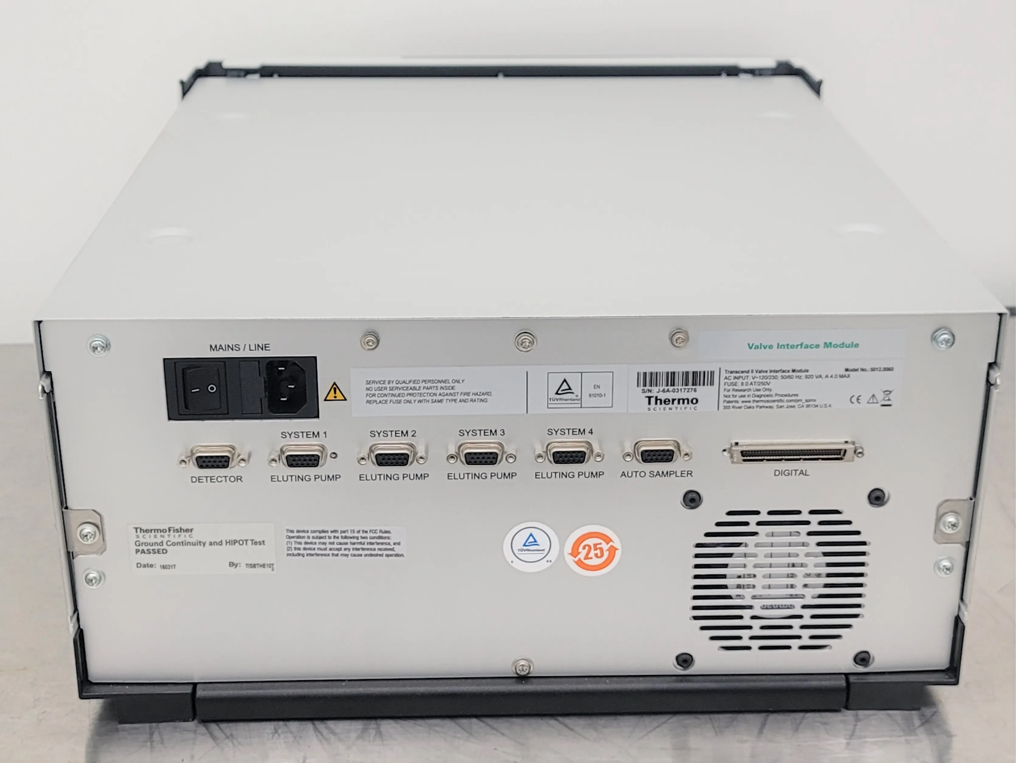 Thermo Scientific Transcend II VIM Valve HPLC / FPLC / GC / CE