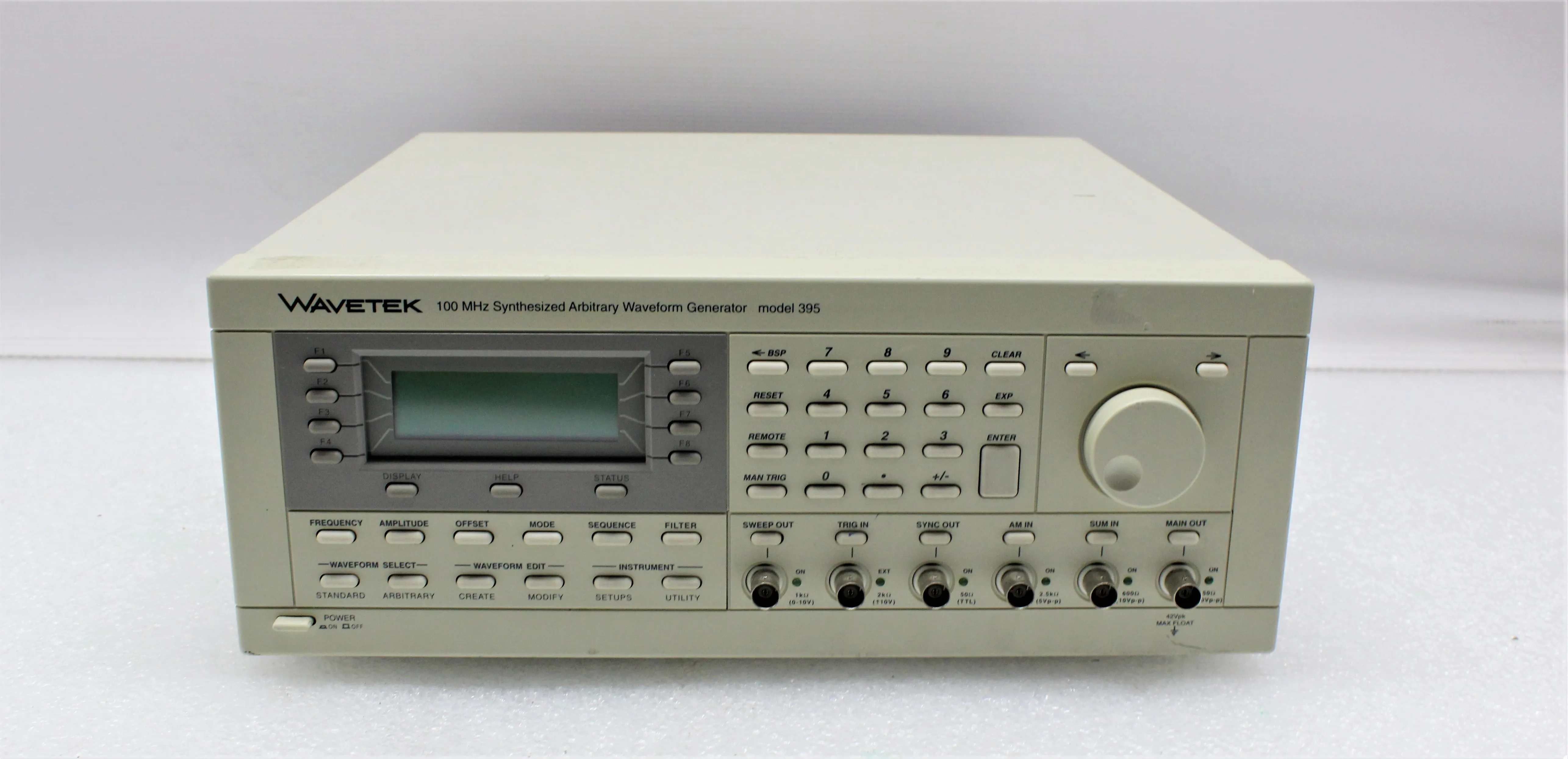 Wavetek 395 Synthesized Arbitrary Waveform Generator