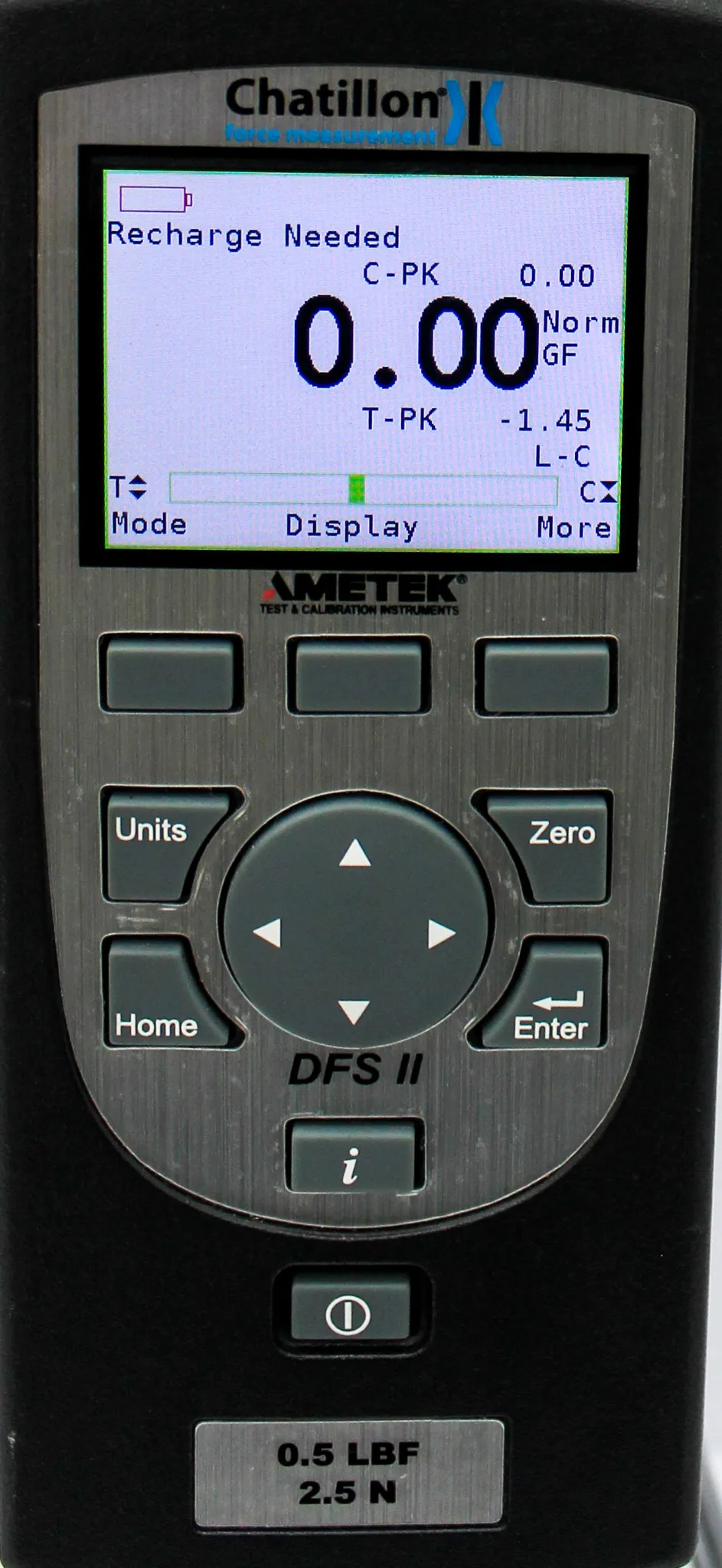 MARK-10 Chatillon DFS2-250G Force Measurement Test Stand ES10