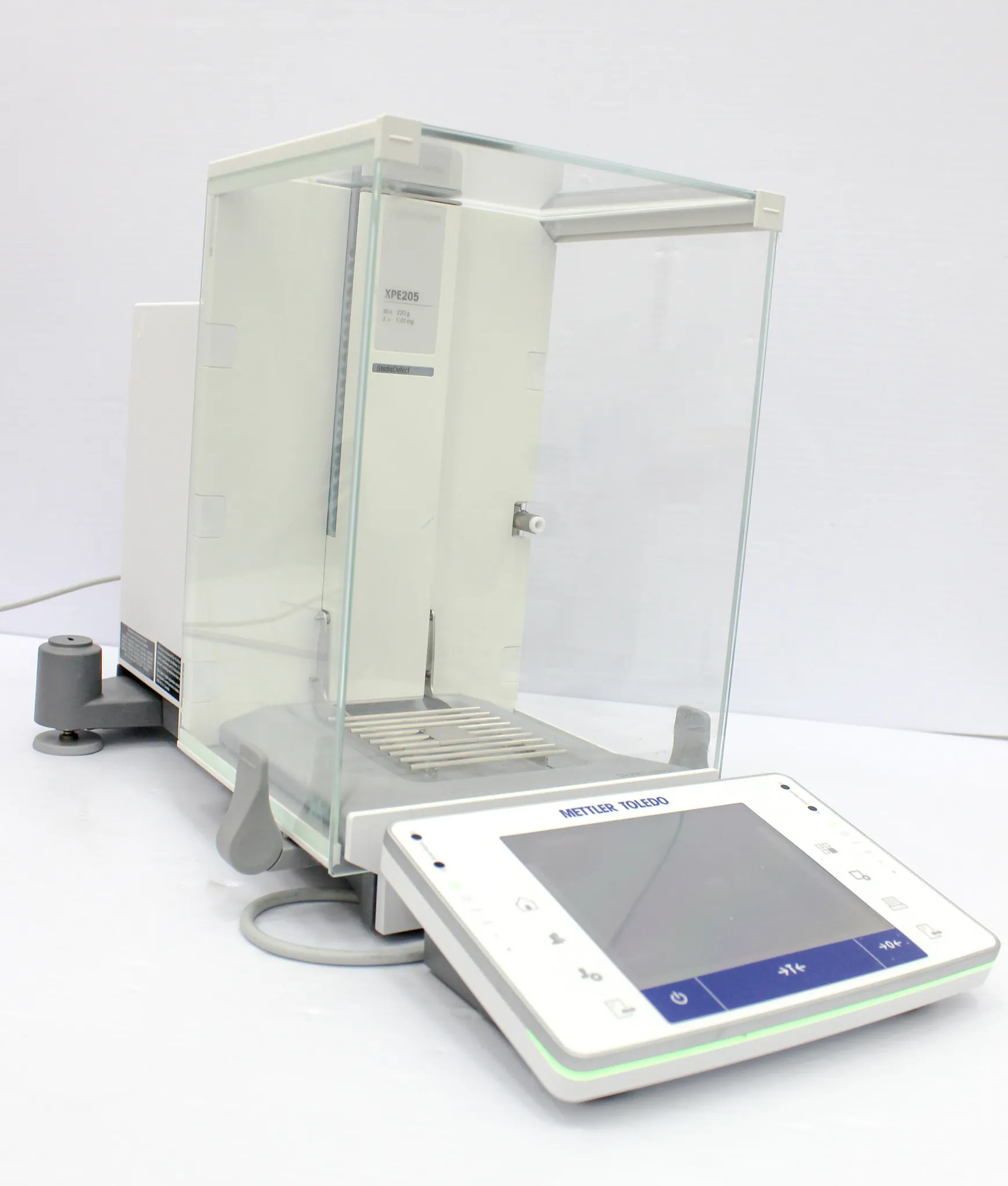 Mettler Toledo XPE205 Analytical Balance with Static Detector