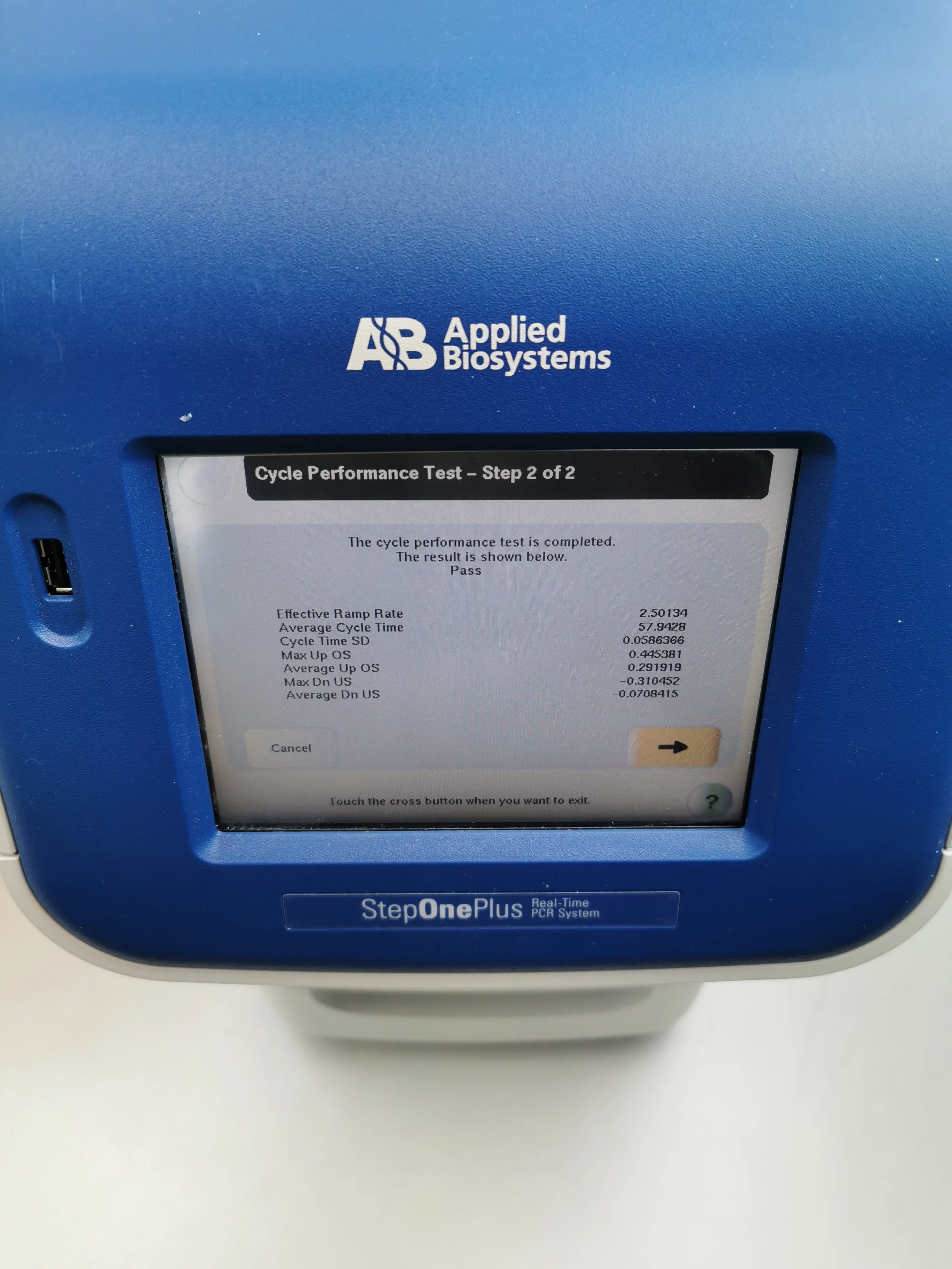 Applied Biosystems StepOne Plus Real-Time PCR System #4376592