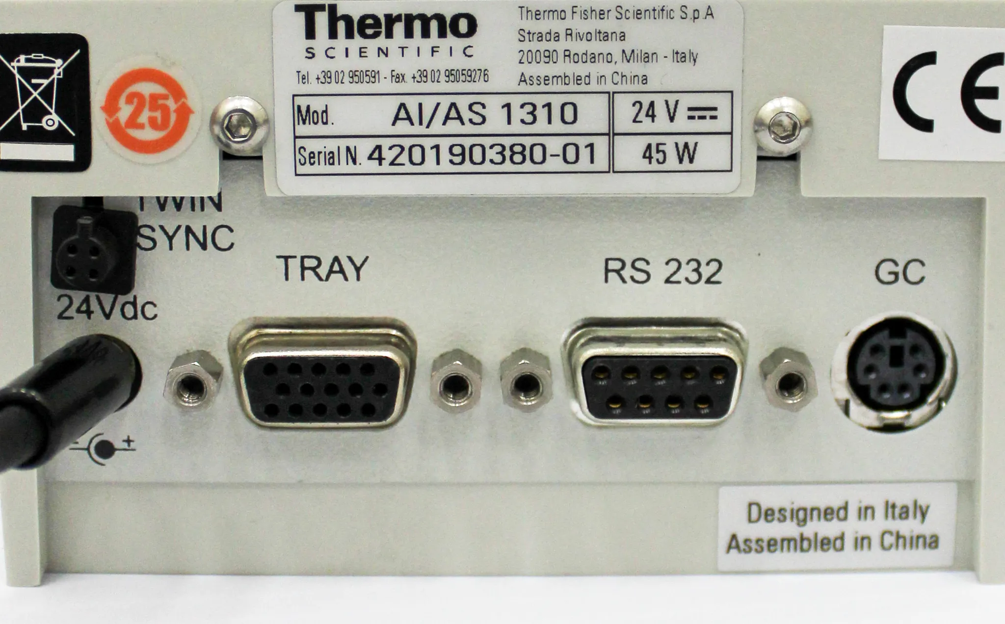 Thermo Scientific AI/AS 1310 Liquid Sampling Automation Model Autosampler