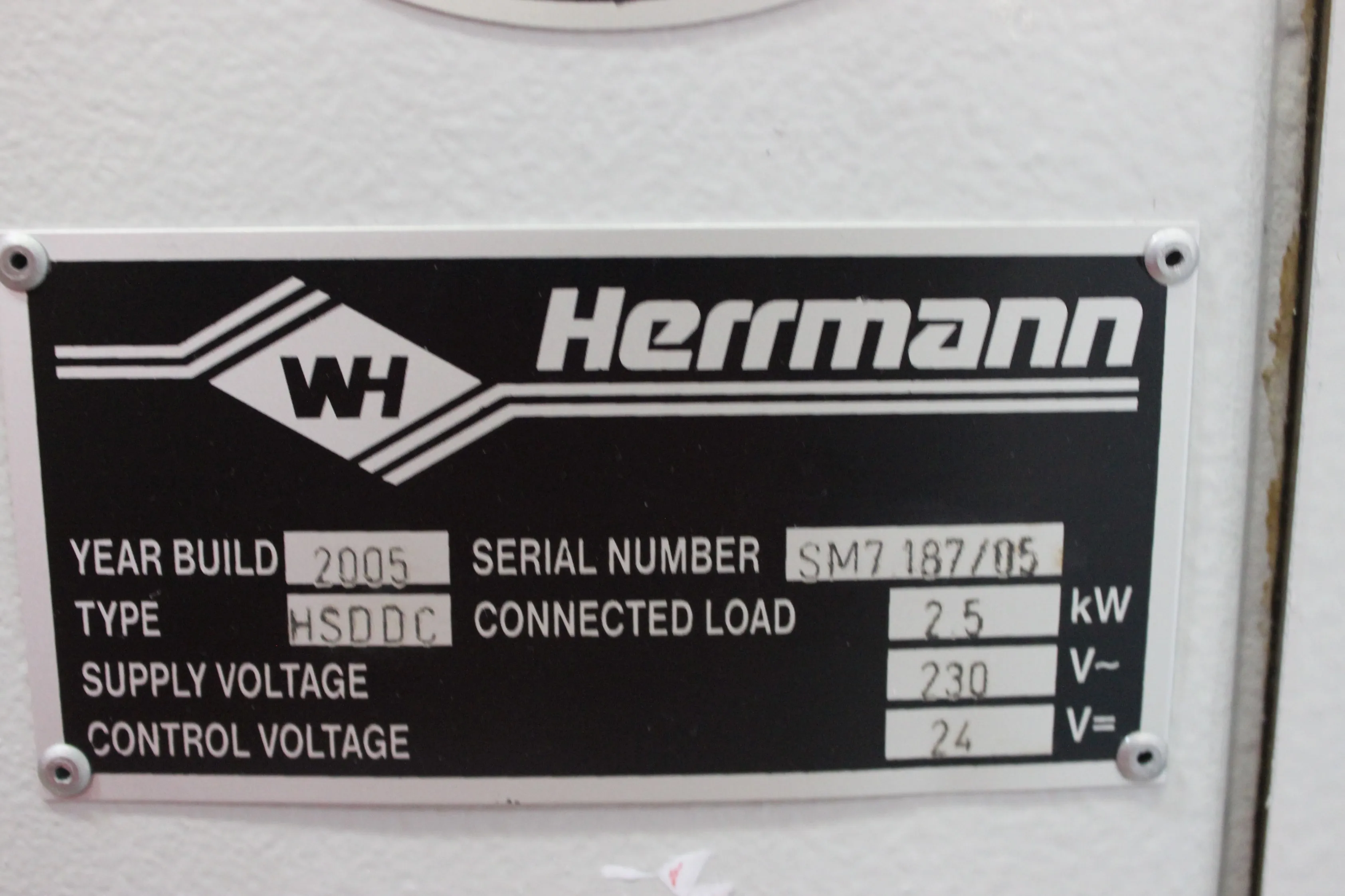 Herrmann CNC Ultrasonic Welding System HS Dialog Digital Control