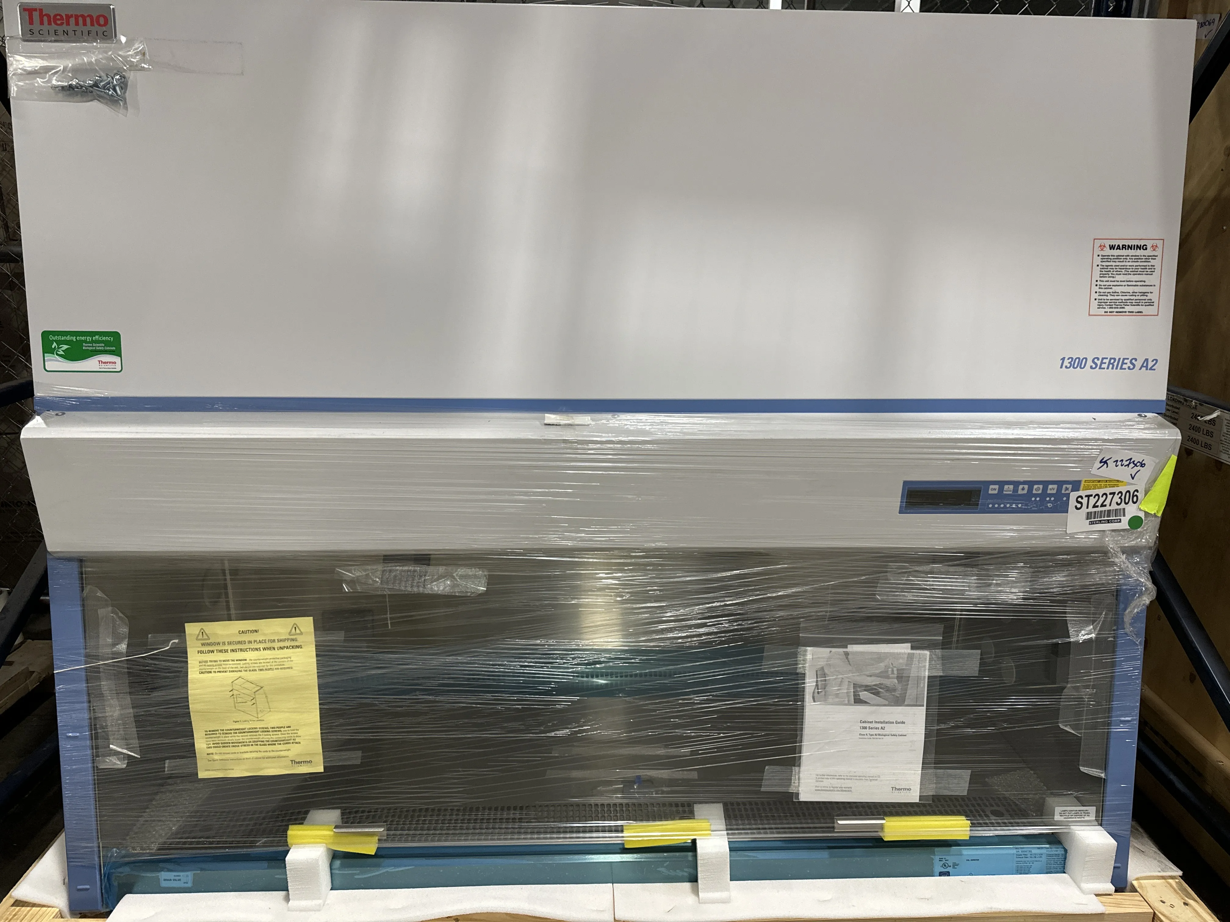 Thermo 1300 Series Class II, Type A2 Biological Safety Cabinet Model 1377