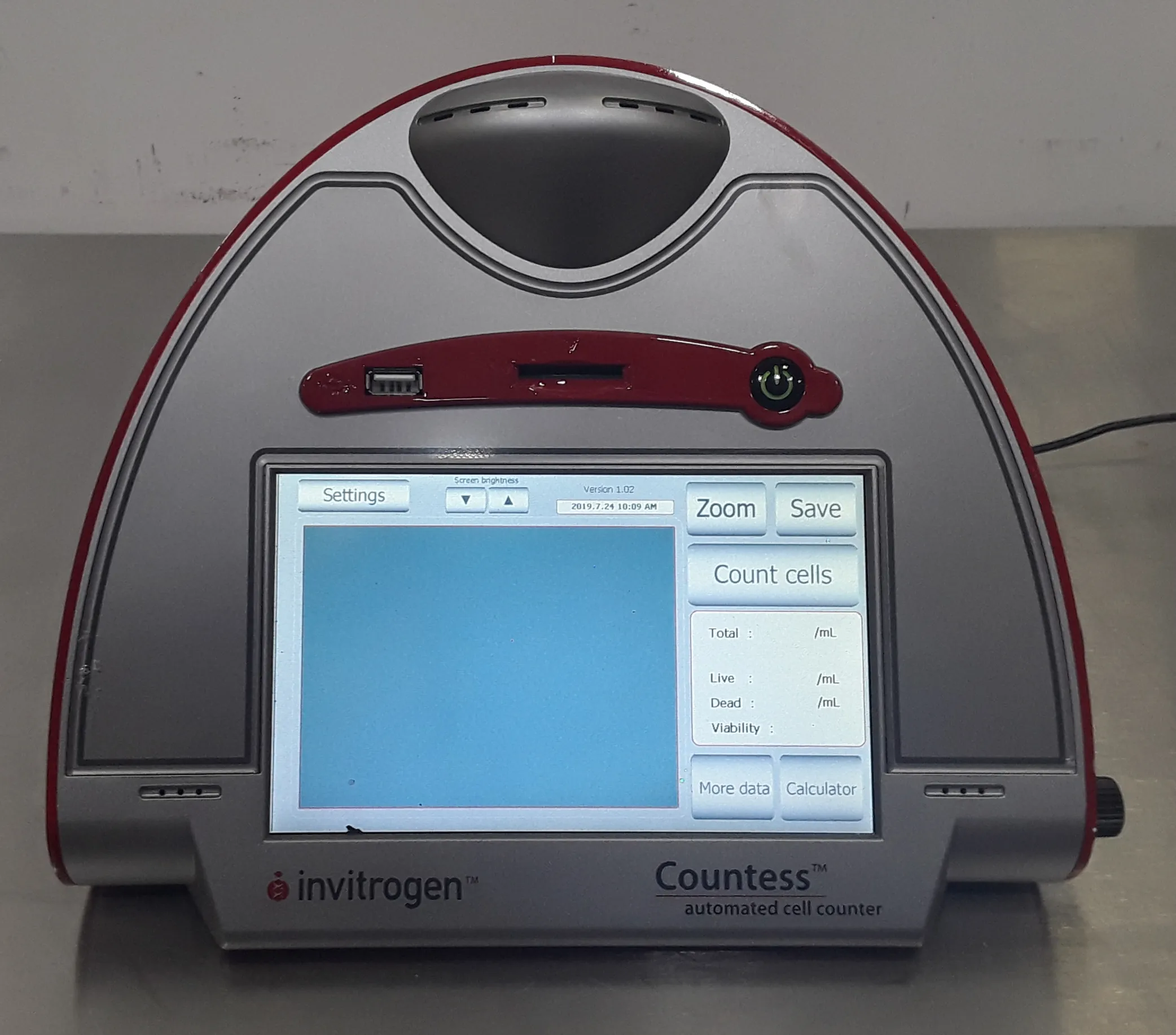 Invitrogen Countess C10227 Automated Cell Counter w/case