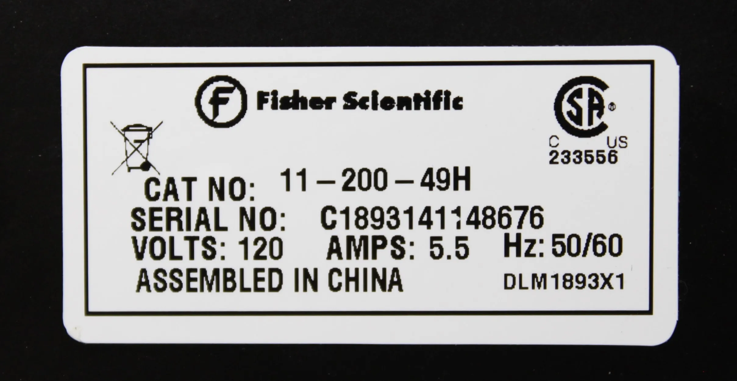 Fisher Scientific Isotemp Hot Plate 11-200-49H Laboratory Heater Stir Plate