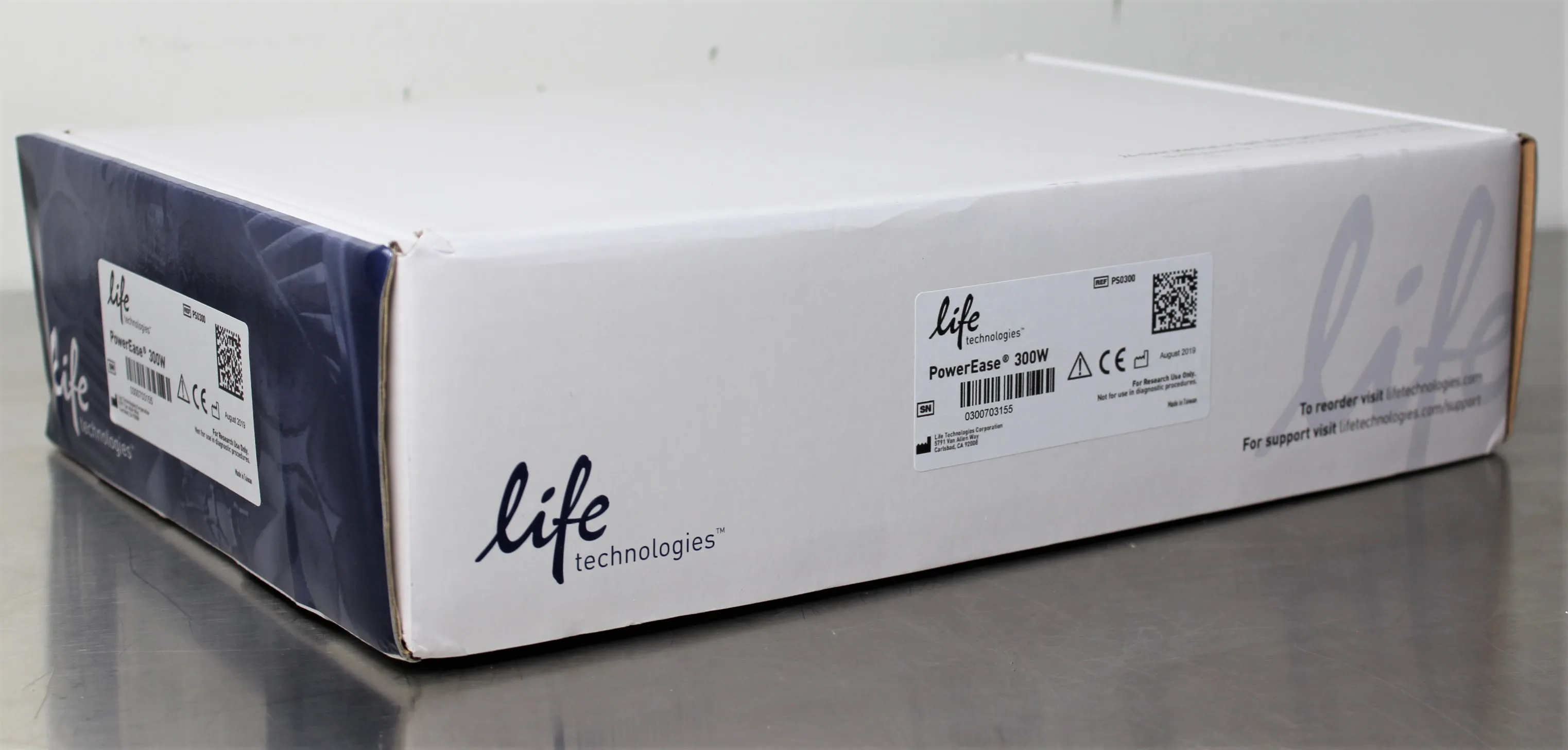 Life Technologies PowerEase 300W PS0300 Programmable Power Supply