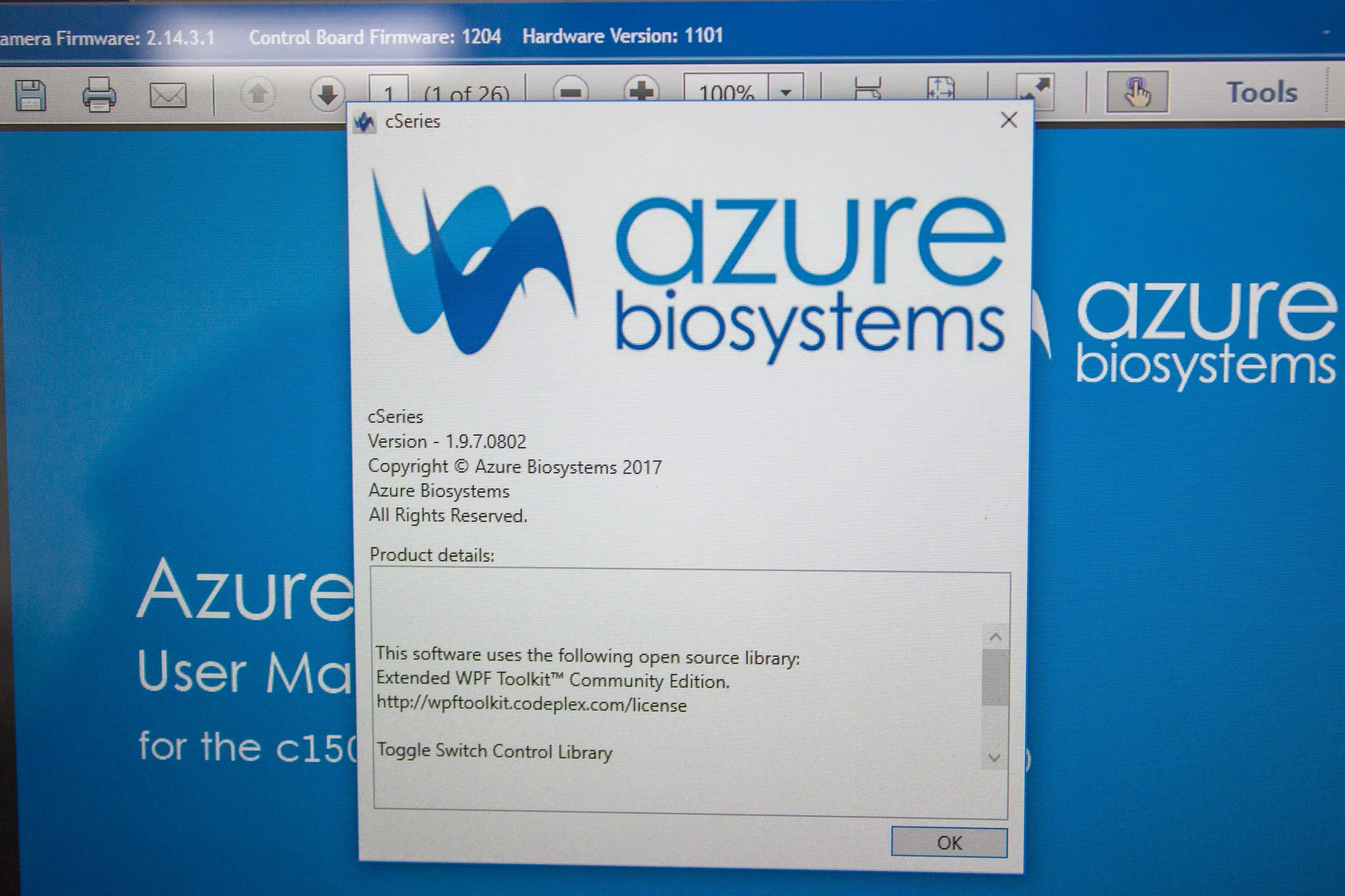 Azure Biosystems C200 Bioanalytical Imaging System Gel Imaging Workstation