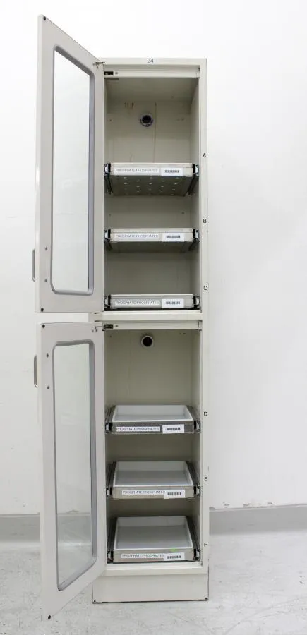 Clear View Tall Double door Low humidity Storage Cabinet