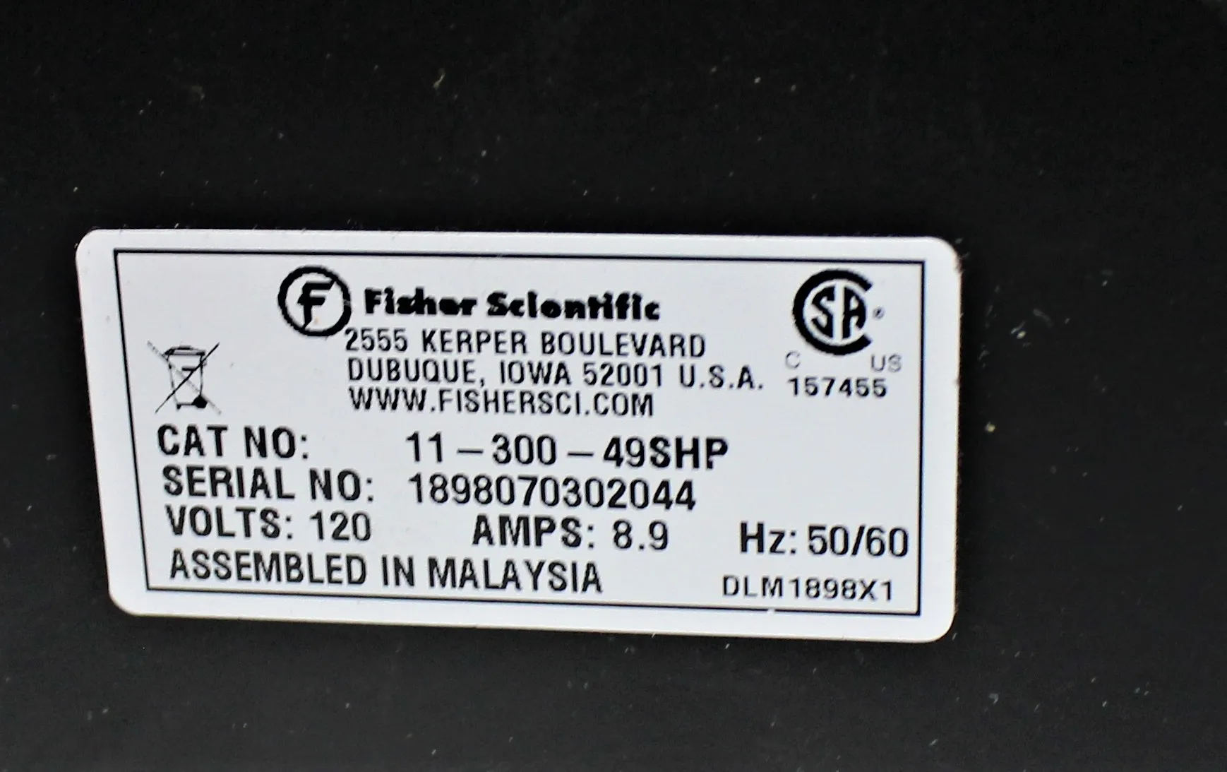 Fisher Scientific Isotemp Digital Plate Stirrer 11-300-49SHP