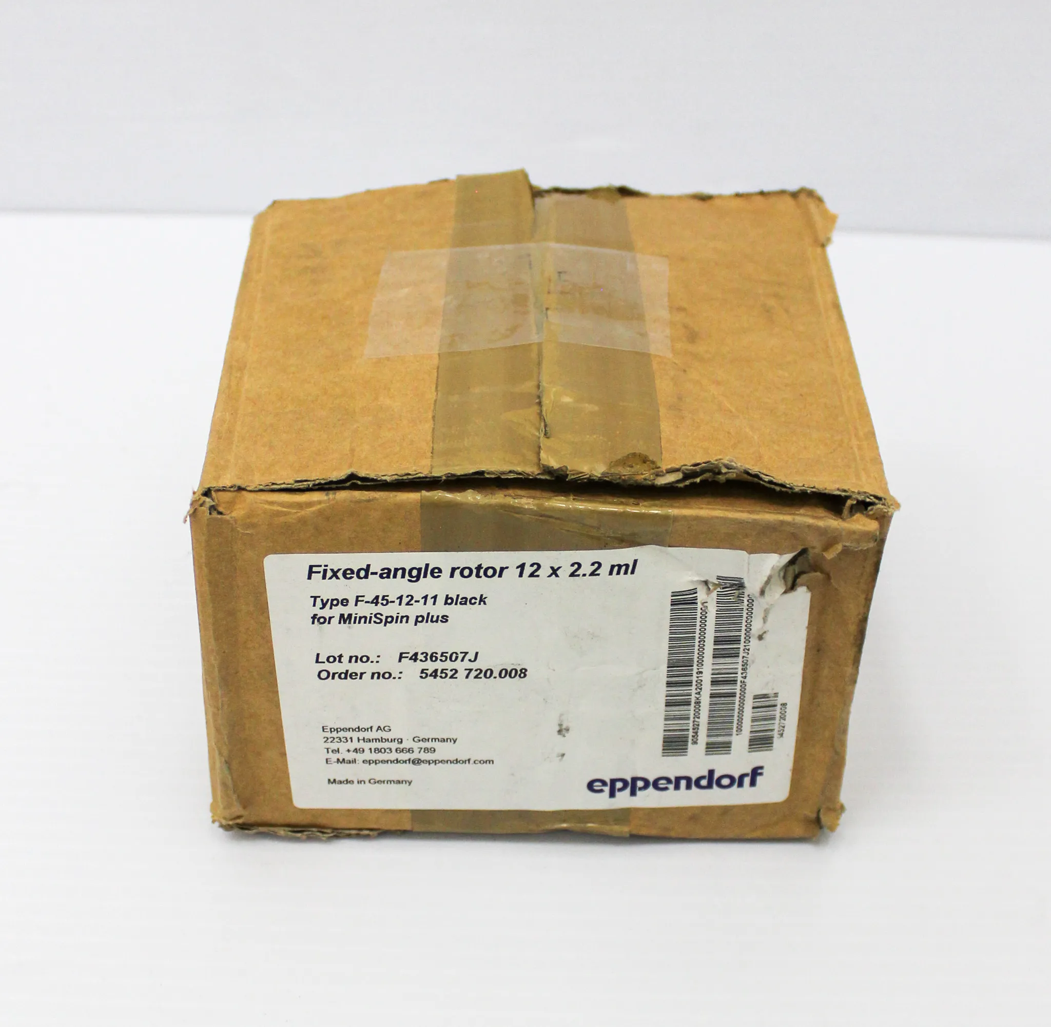 Eppendorf Mini Spin plus Black Rotor F-45-12-11