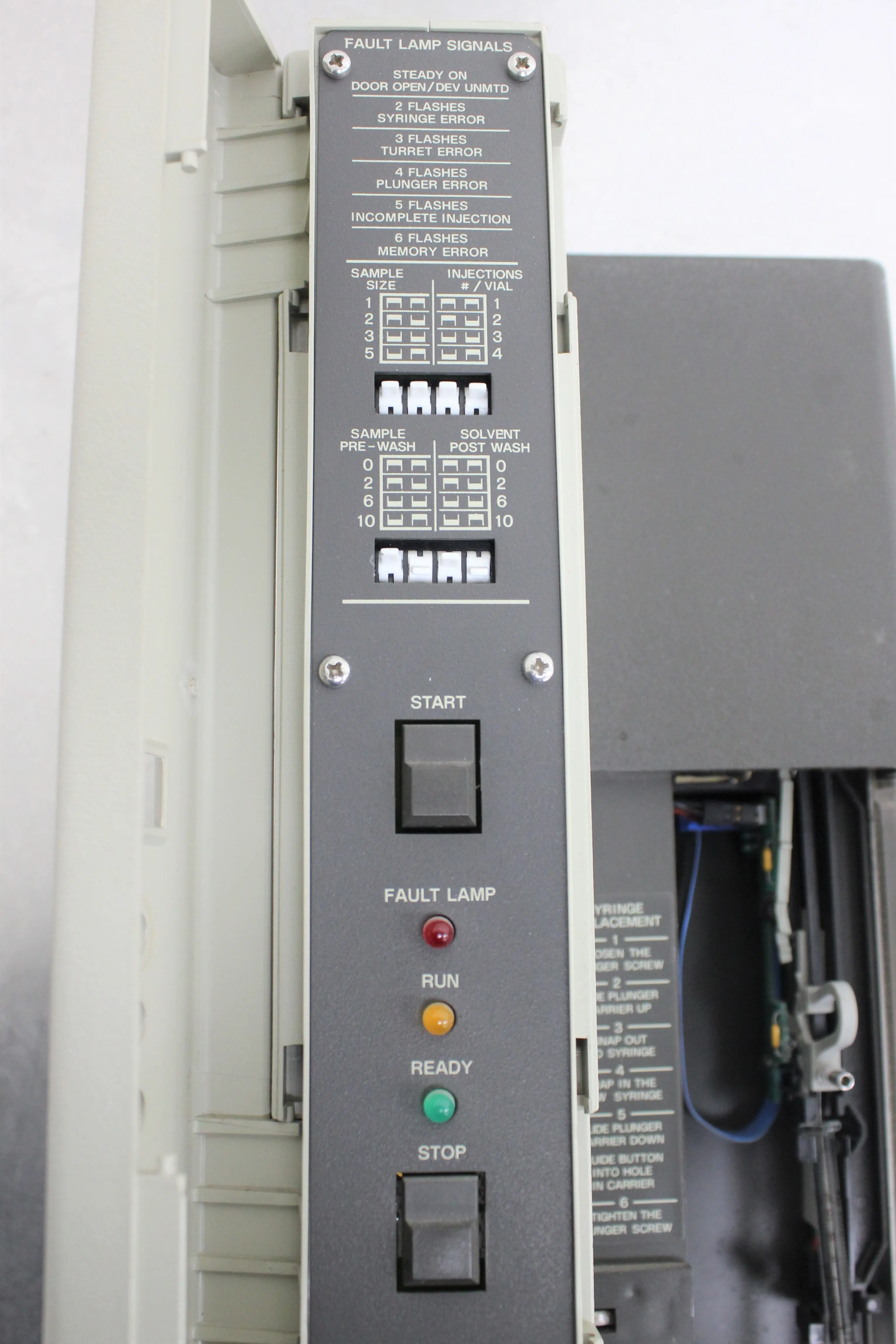 Used Hewlett Packard 18593A Auto Injector for Gas Chromatograph