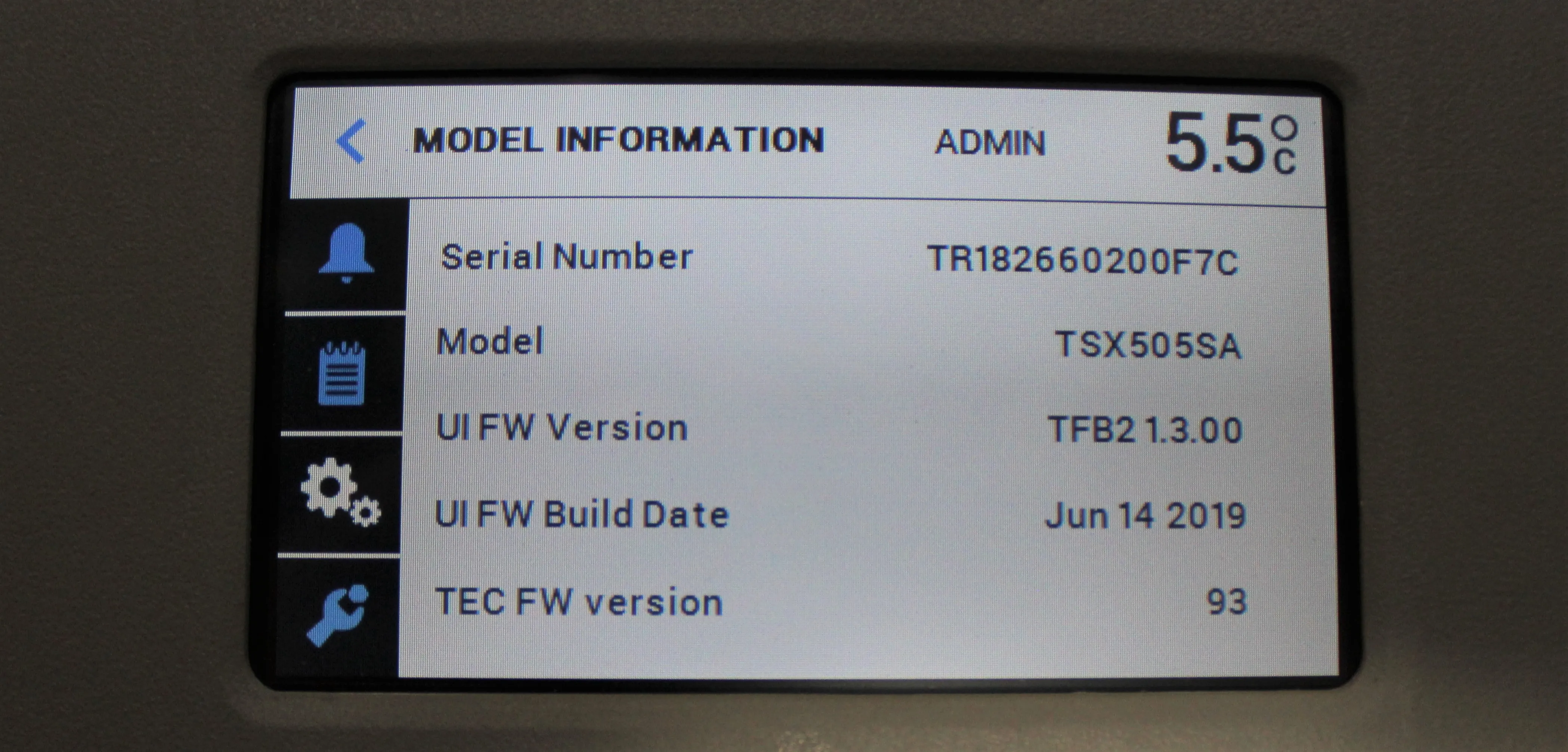 Thermo Scientific TSX Series Undercounter Lab Refrigerator