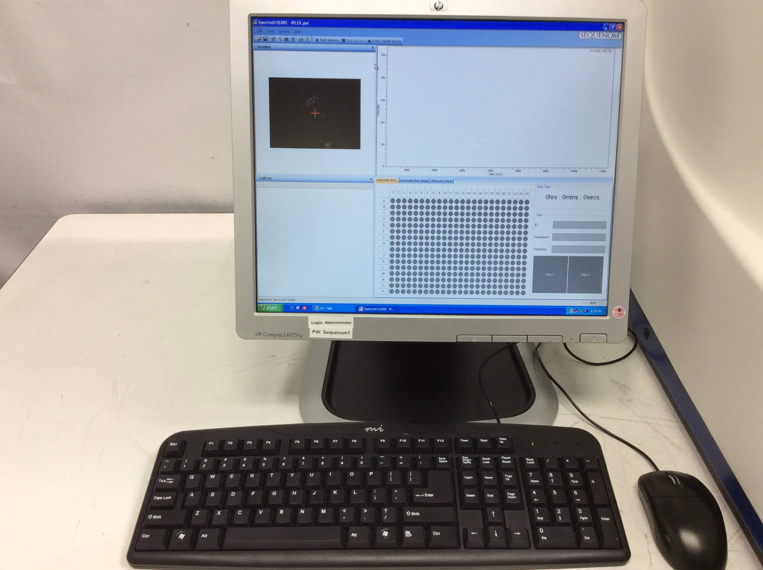 Sequenom MassARRAY Analyzer 4 with Computer & Software - Used DNA Sequencer