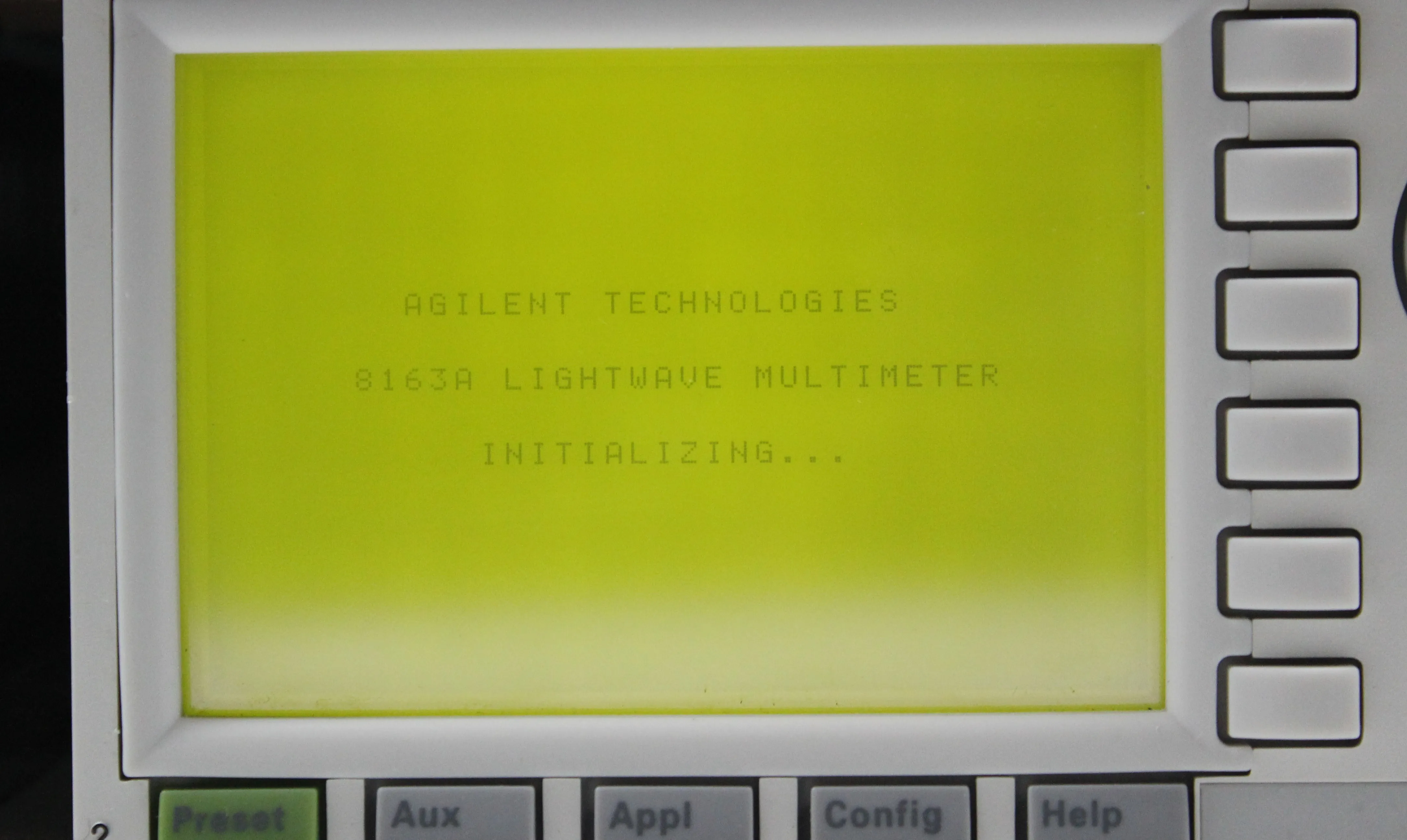 Agilent 8163A Optical Lightwave Multimeter w/ 81619A Power Sensor Interface