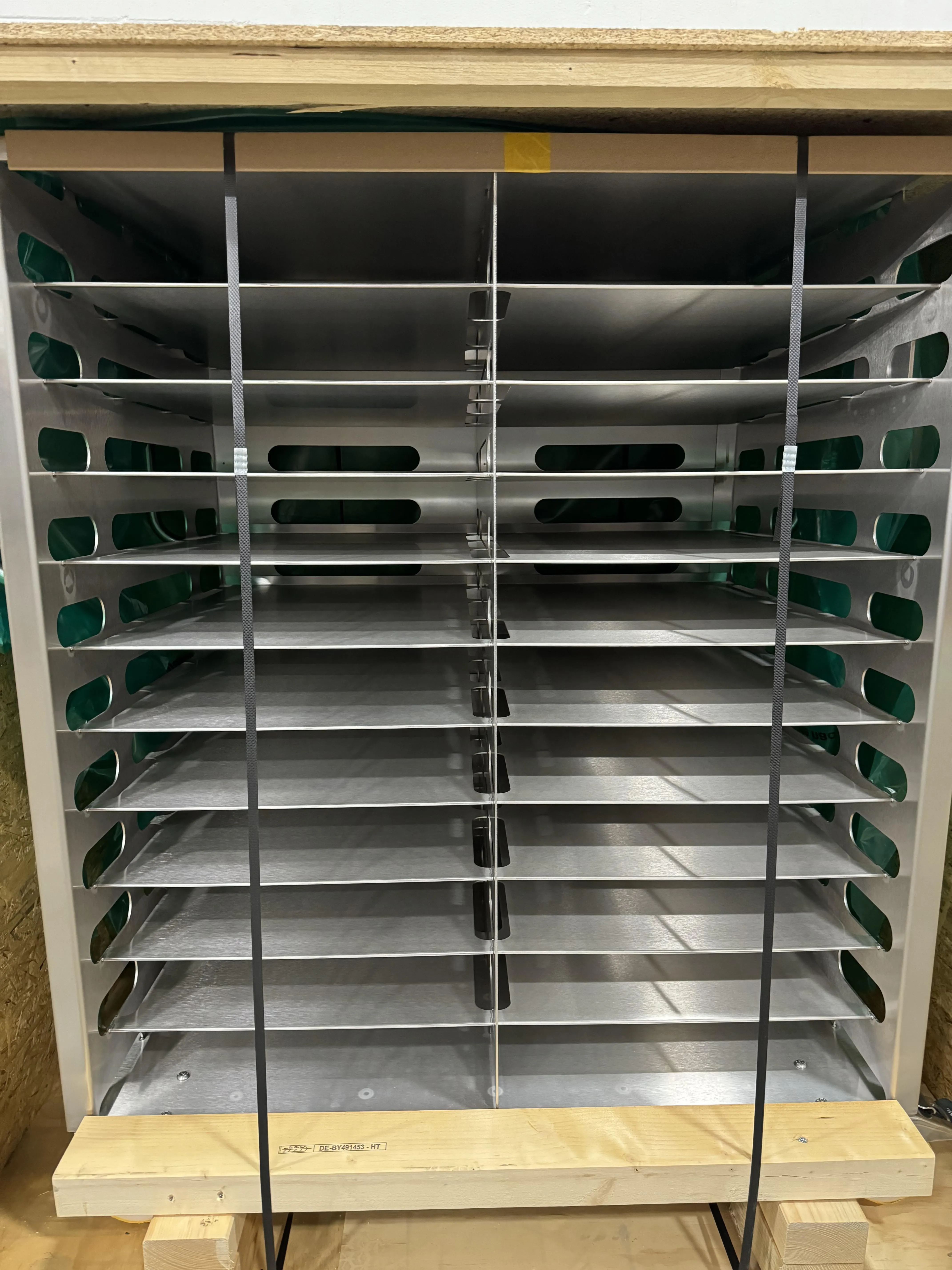 ROSS.RACK_1018 | TROLLEY Stainless Steel Laboratory Storage for RoSS Shells 20L