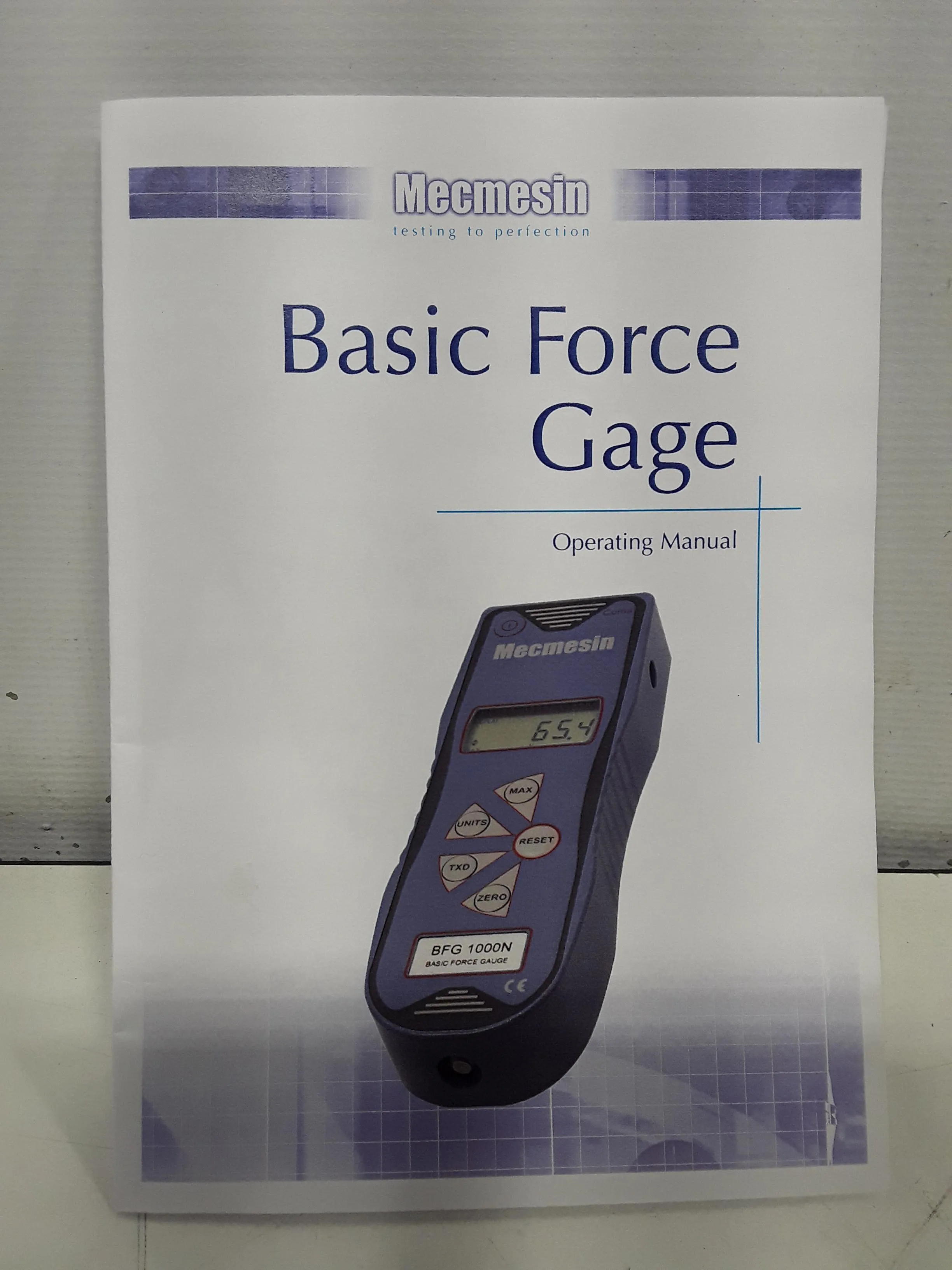 Mecmesin BFG200N Basic Force Gauge - Used