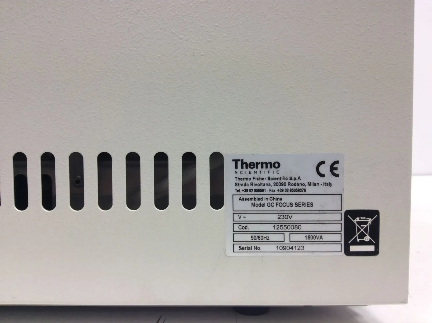 Thermo Fisher Scientific Focus GC Gas Chromatography System