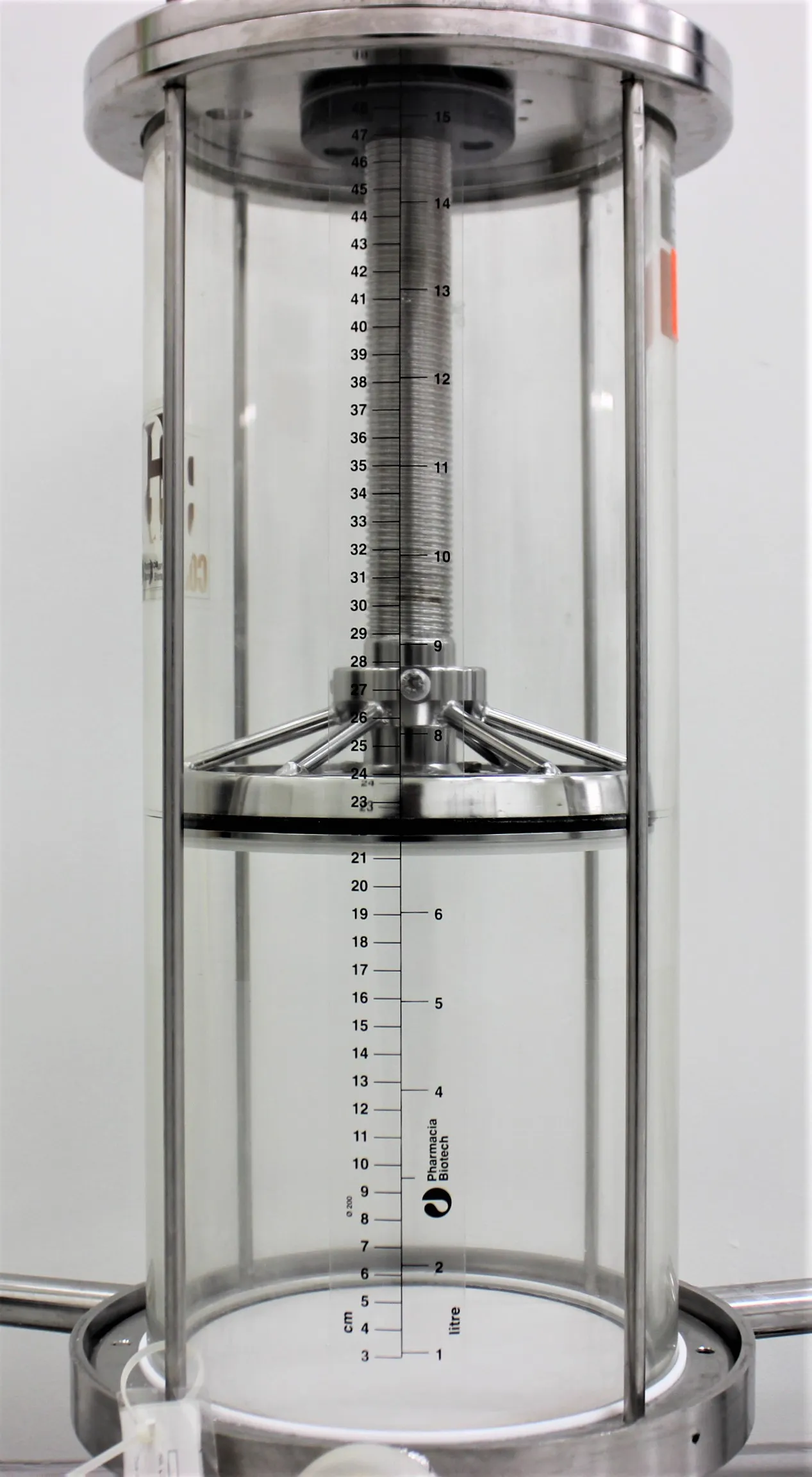 Pharmacia Biotech Column 200/500 16 Liter Borosilicate Glass