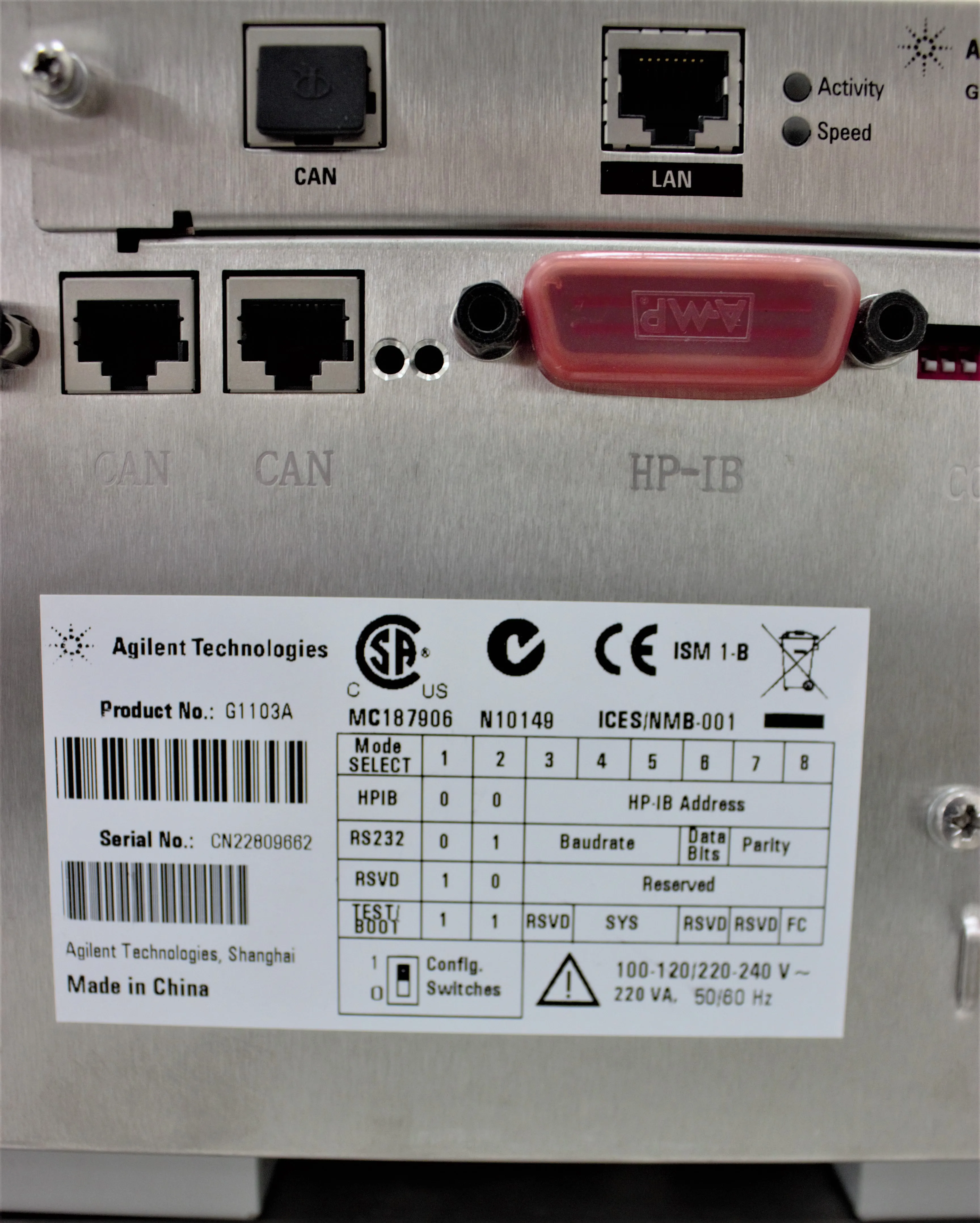 Agilent 8453 UV-visible Spectroscopy System - Used Laboratory Equipment