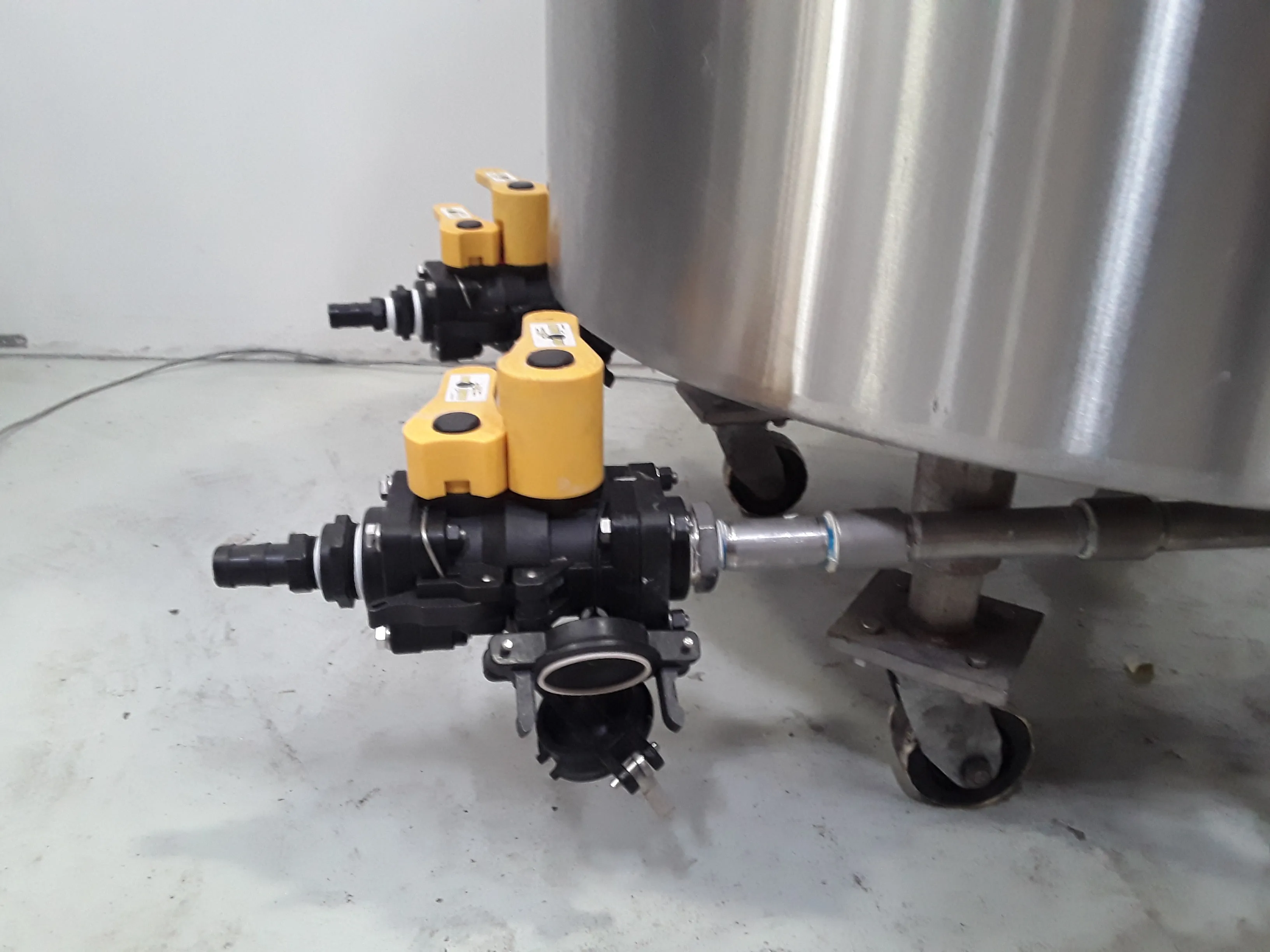 Crepaco 400L Stainless Steel Mixing Tank with Nord Drivesystem Motor