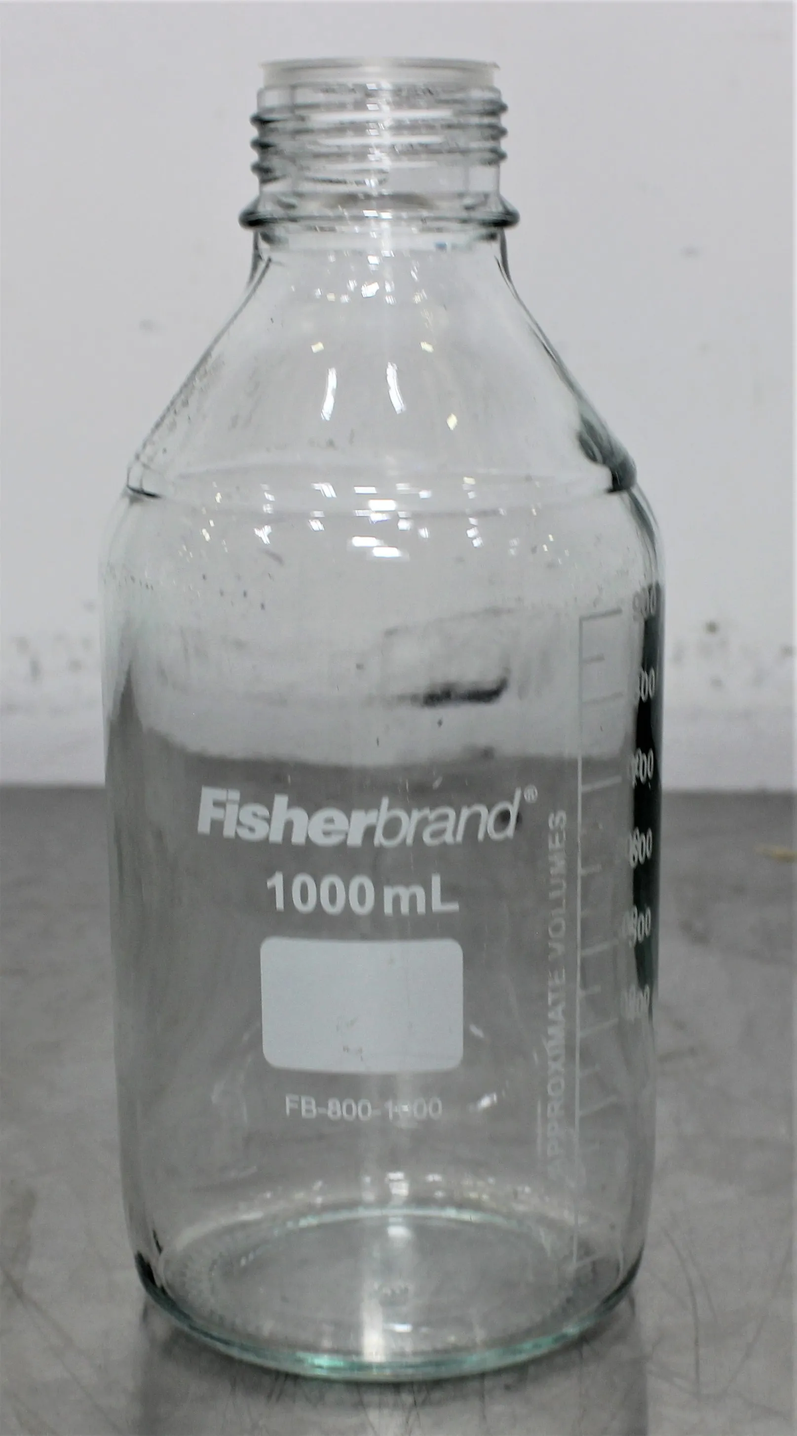 Fisherbrand Reusable Glass Media Bottles FB-800-1000