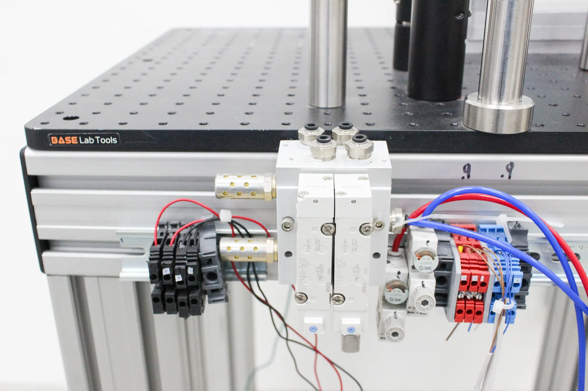 Base Lab Tools Custom Optical Breadboard Cart with Casters