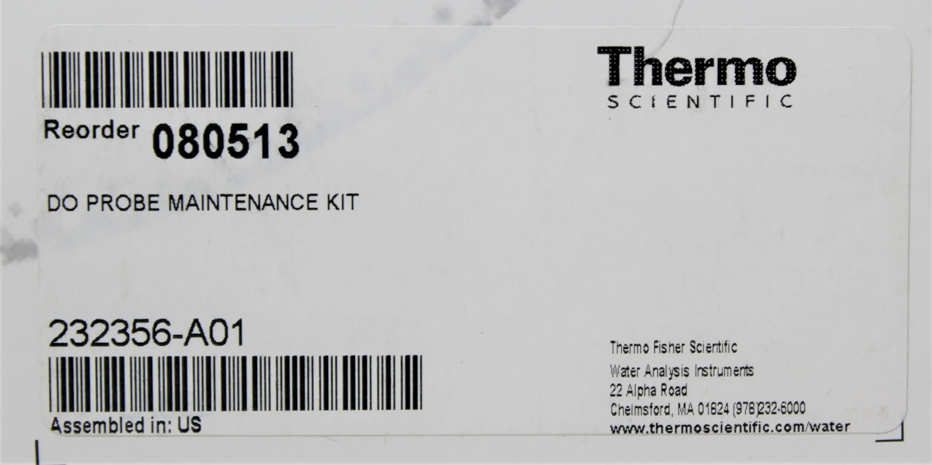 Thermo Scientific Orion Probe Maintenance Kit for Dissolved Oxygen Meters