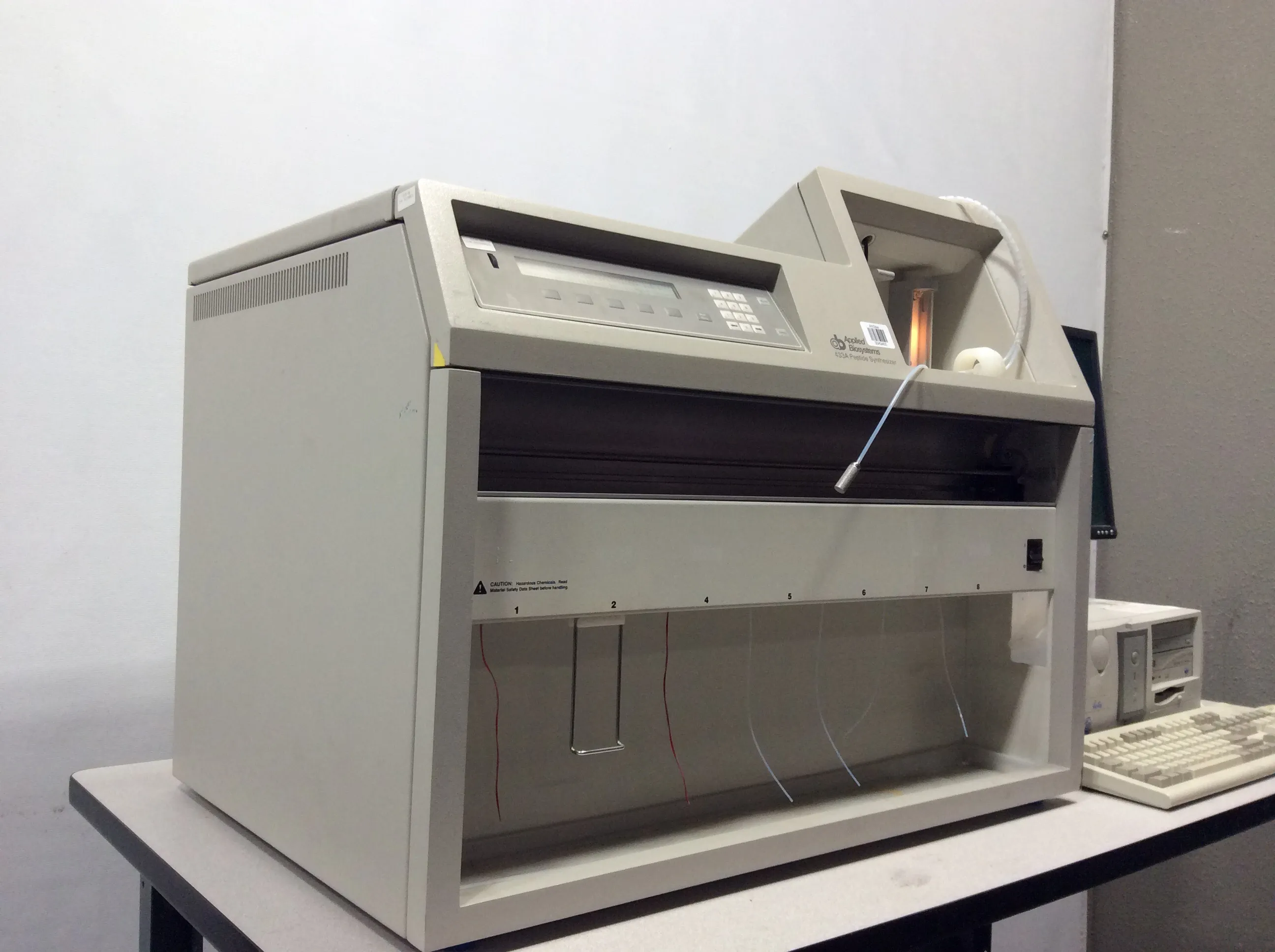 Applied Biosystems 433A Peptide Synthesizer With Computer