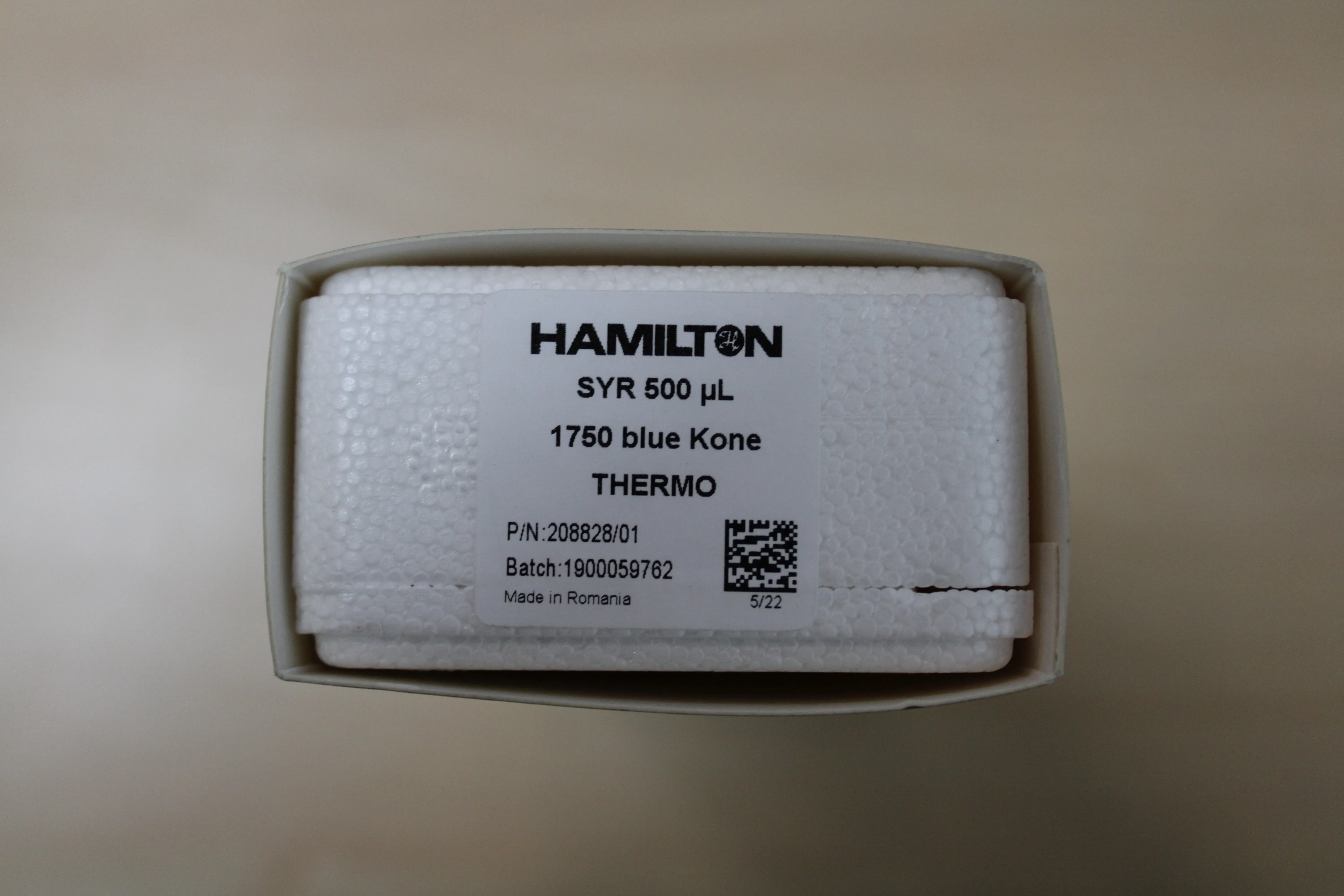 Hamilton SYR 500 uL Laboratory Accessory