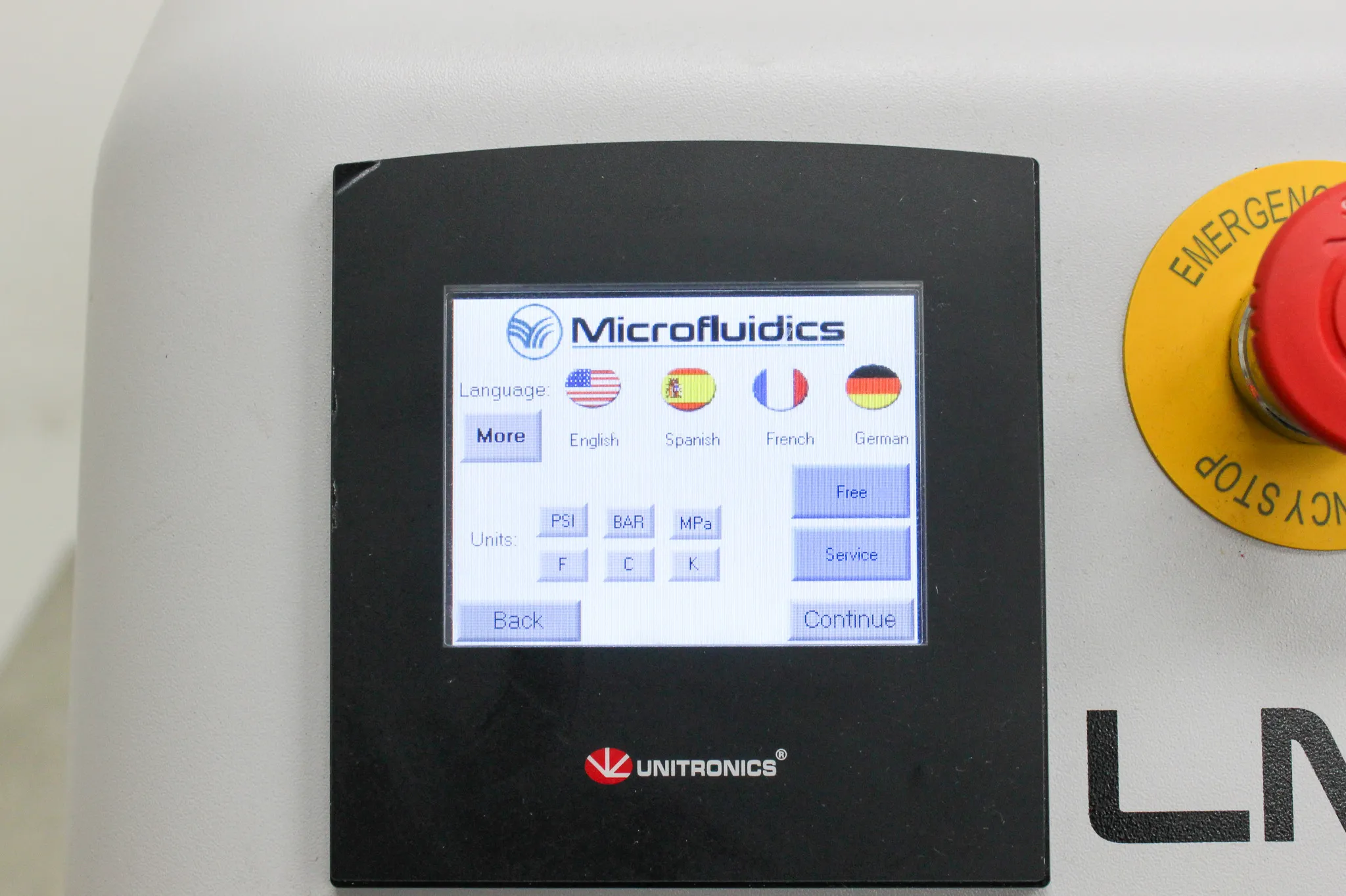 Microfluidics LM10 Microfluidizer High Shear Fluid Processor Lab Homogenizer