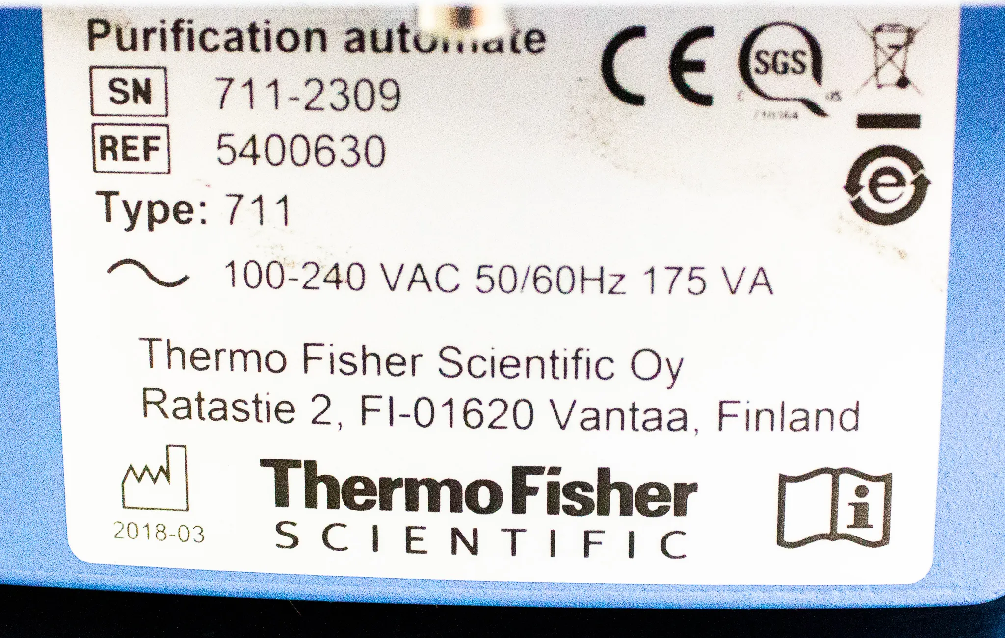 Thermo KingFisher Flex DNA RNA Purification System w/ 96 Deep-well Magnetic Head  & Heat Block  5400630