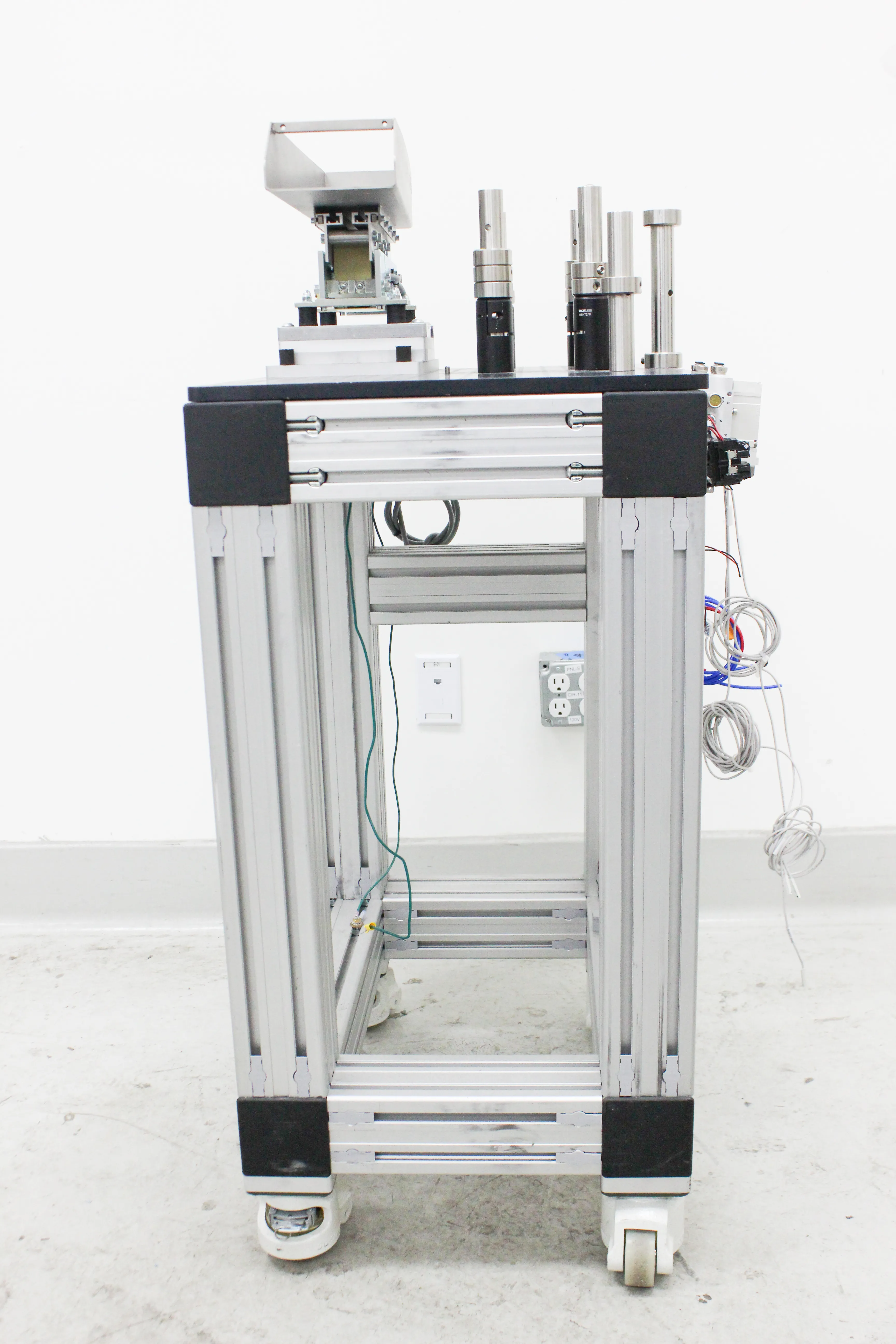 Base Lab Tools Custom Optical Breadboard Cart with Casters