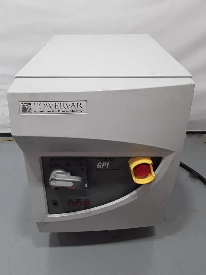 POWERVAR 2000 GPI Global Power Interface ABC15.0-20D40Y