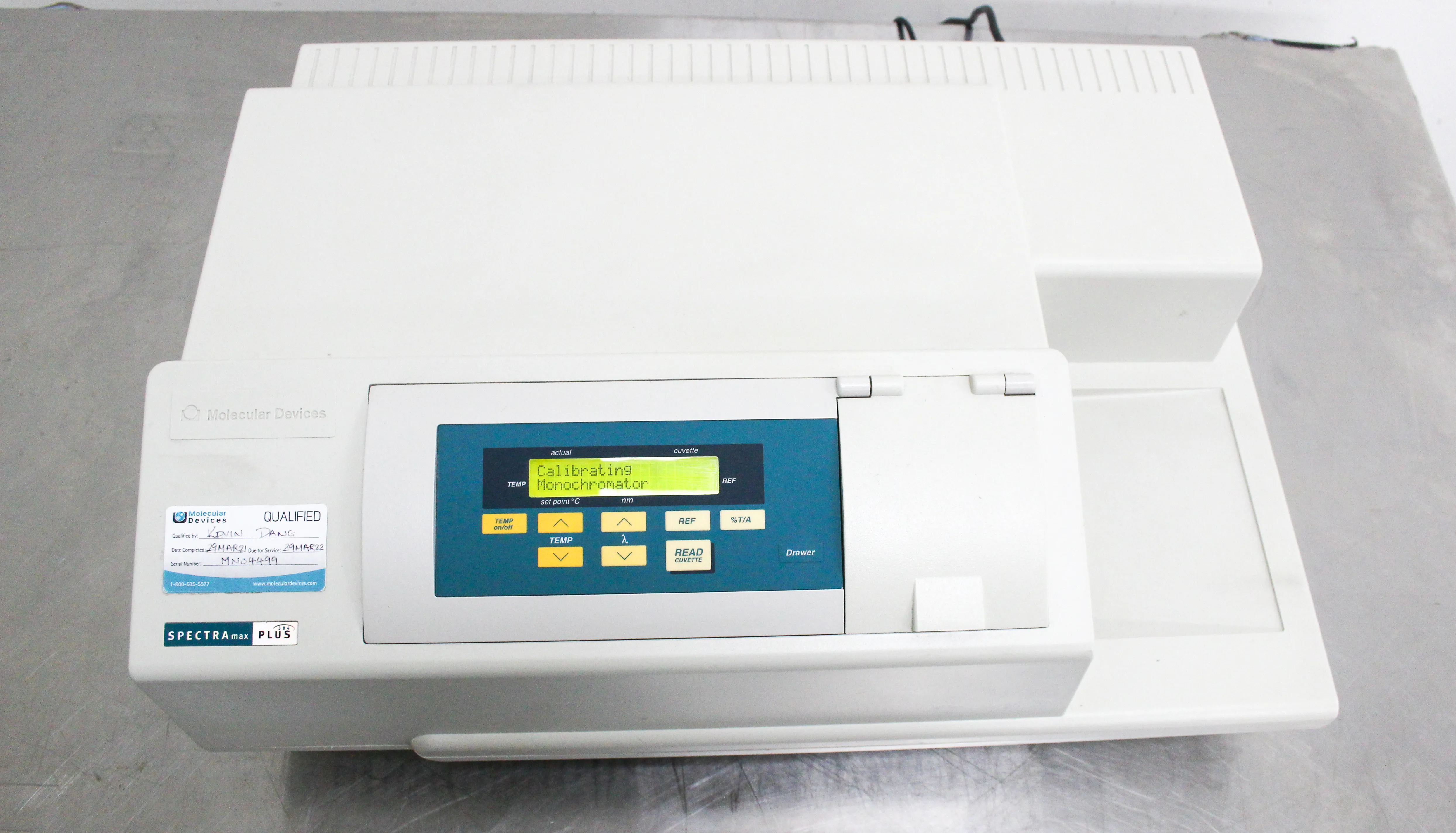 Molecular Devices SpectraMax Plus 384 UV-Visible Absorbance Micro Plate Reader