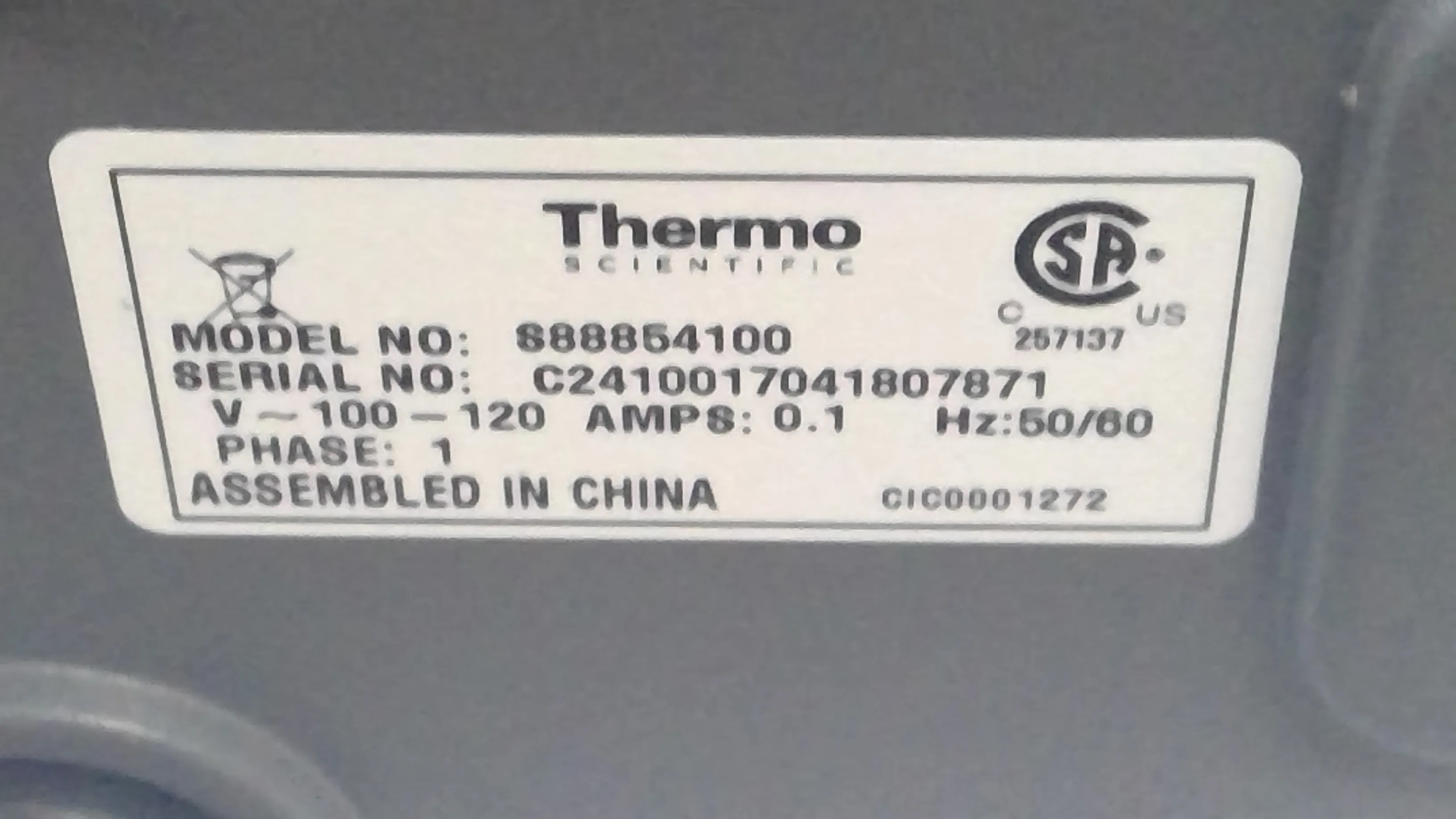 Thermo Scientific Cimarec Stirrer S88854100 Preowned