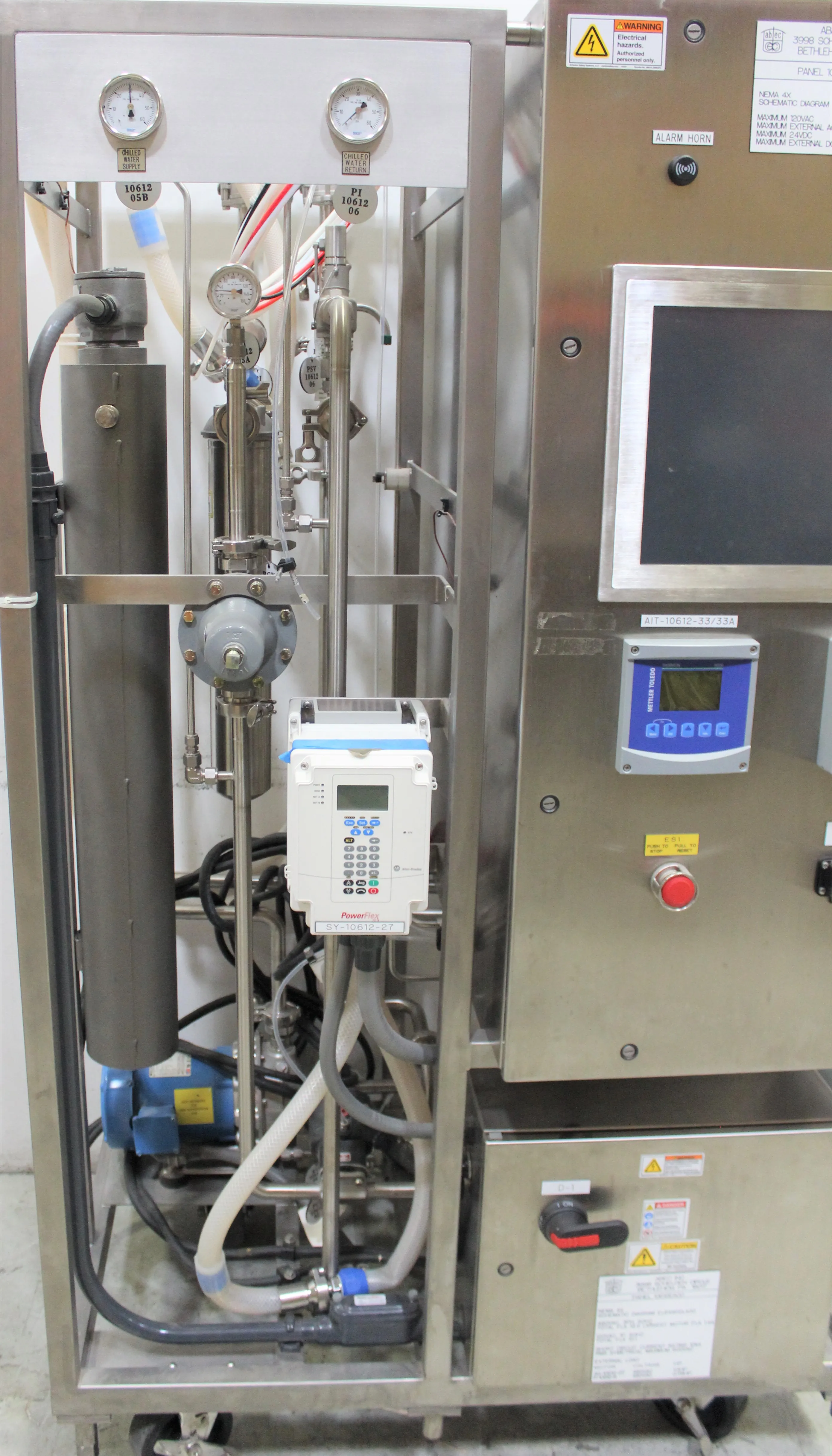 ABEC Skid Mounted Fermentation Controller