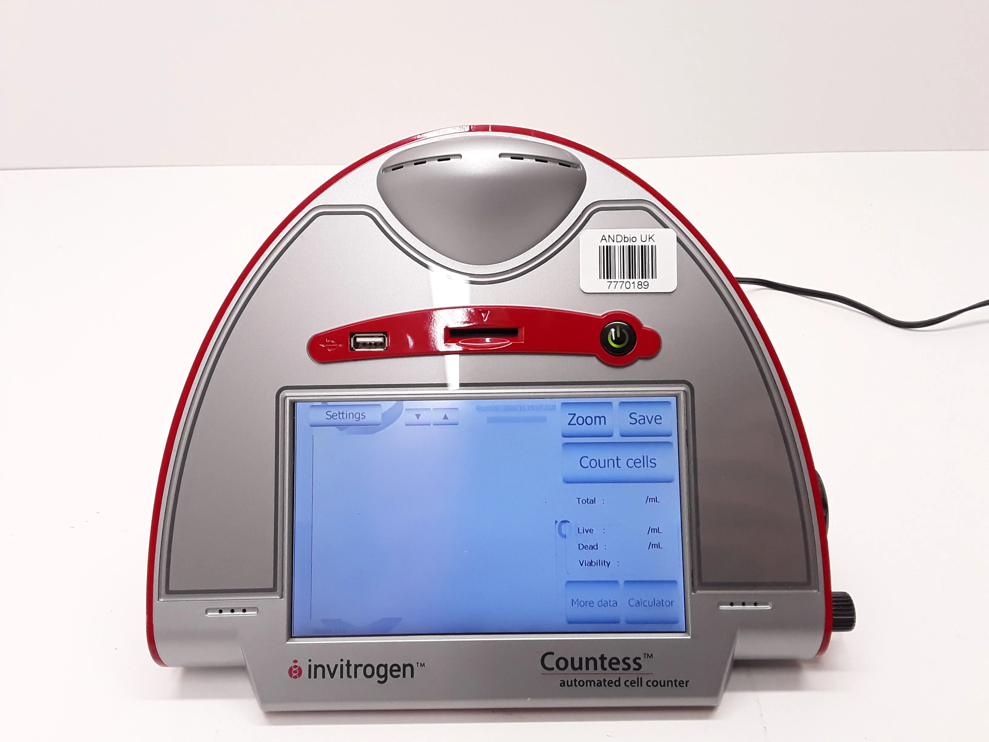 Used Invitrogren C10281 Countess Automated Cell Counter with 30-Day Warranty