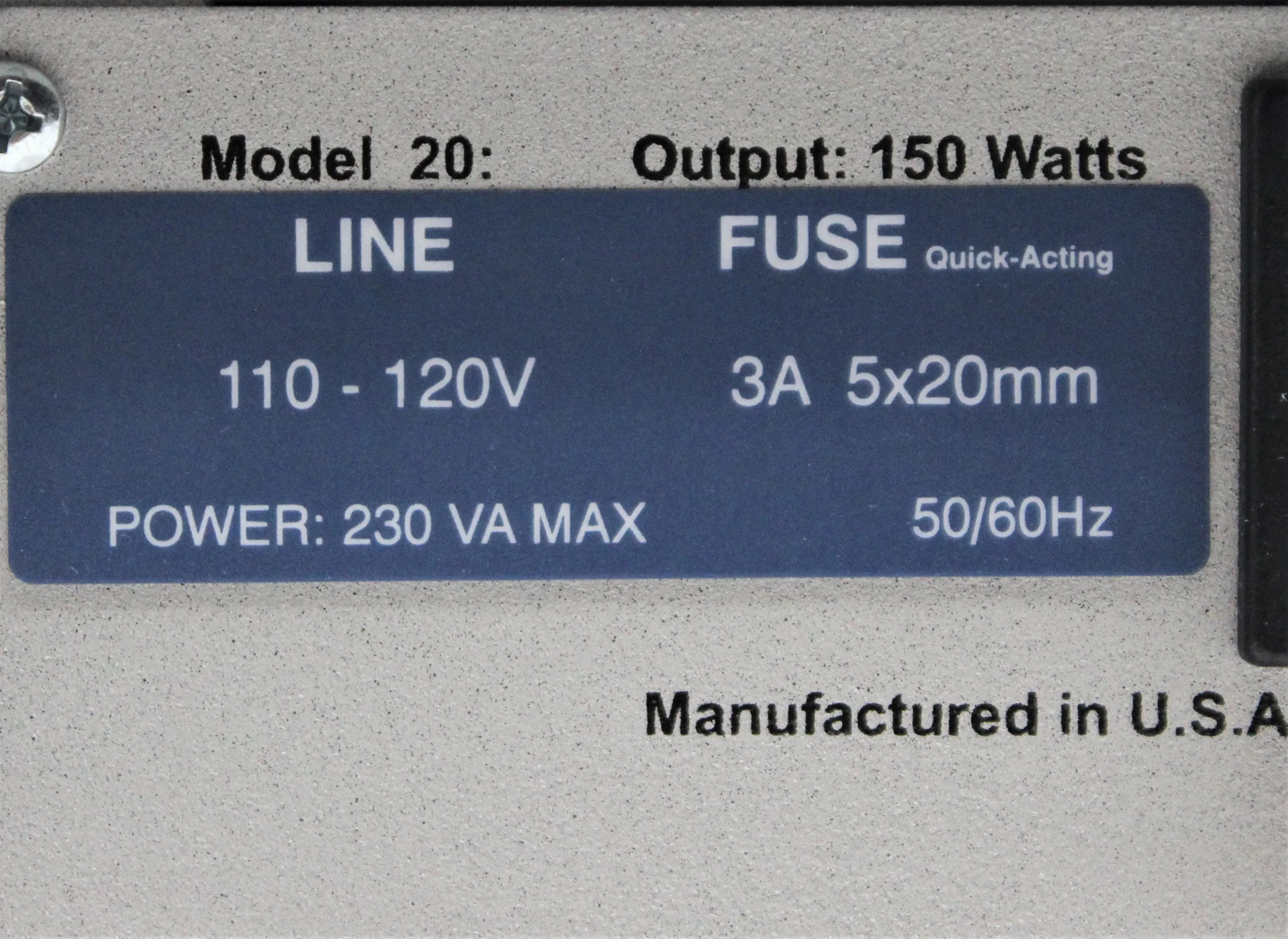 Stocker & Yale Imagelite Lite Mite Series Model 20 Illuminator