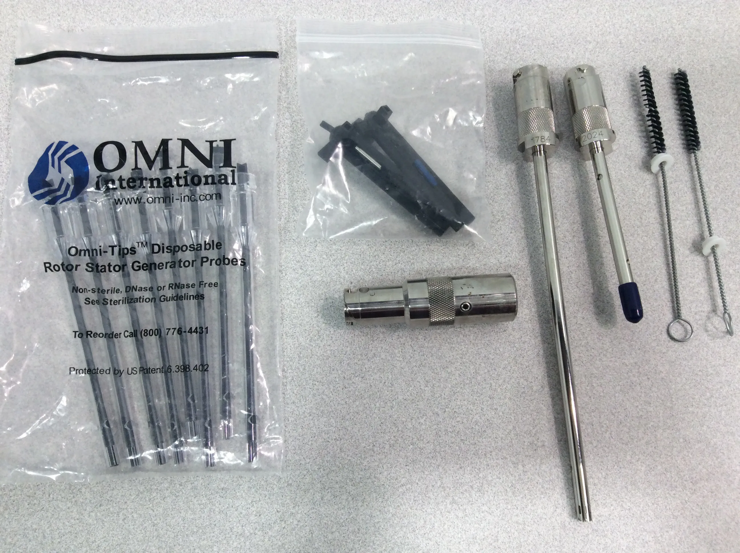 OMNI Tissue Homogenizer TH-01 with Adapters and Probes