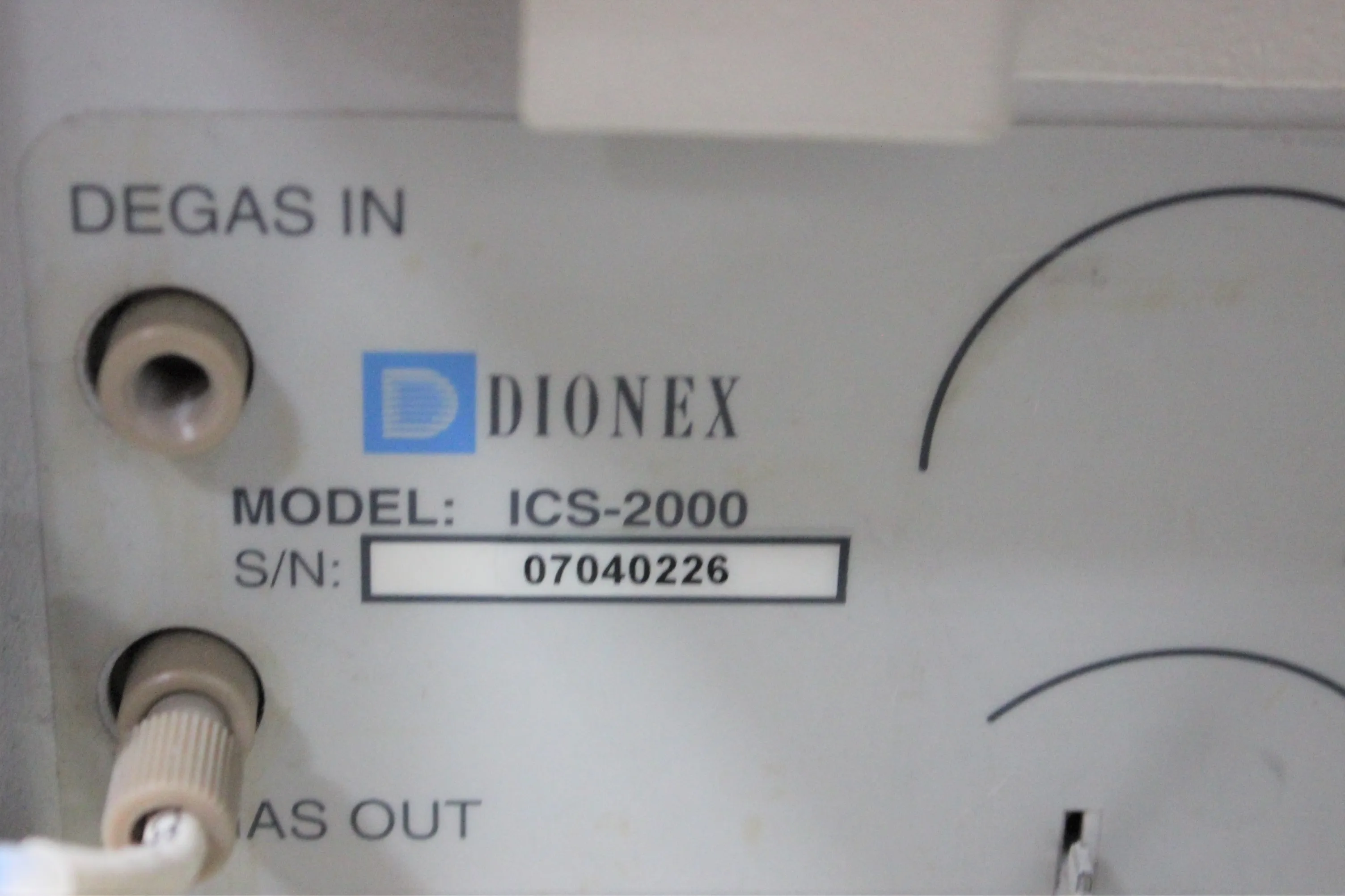 Dionex ICS-2000 Ion Chromatography System - Needs Repairs