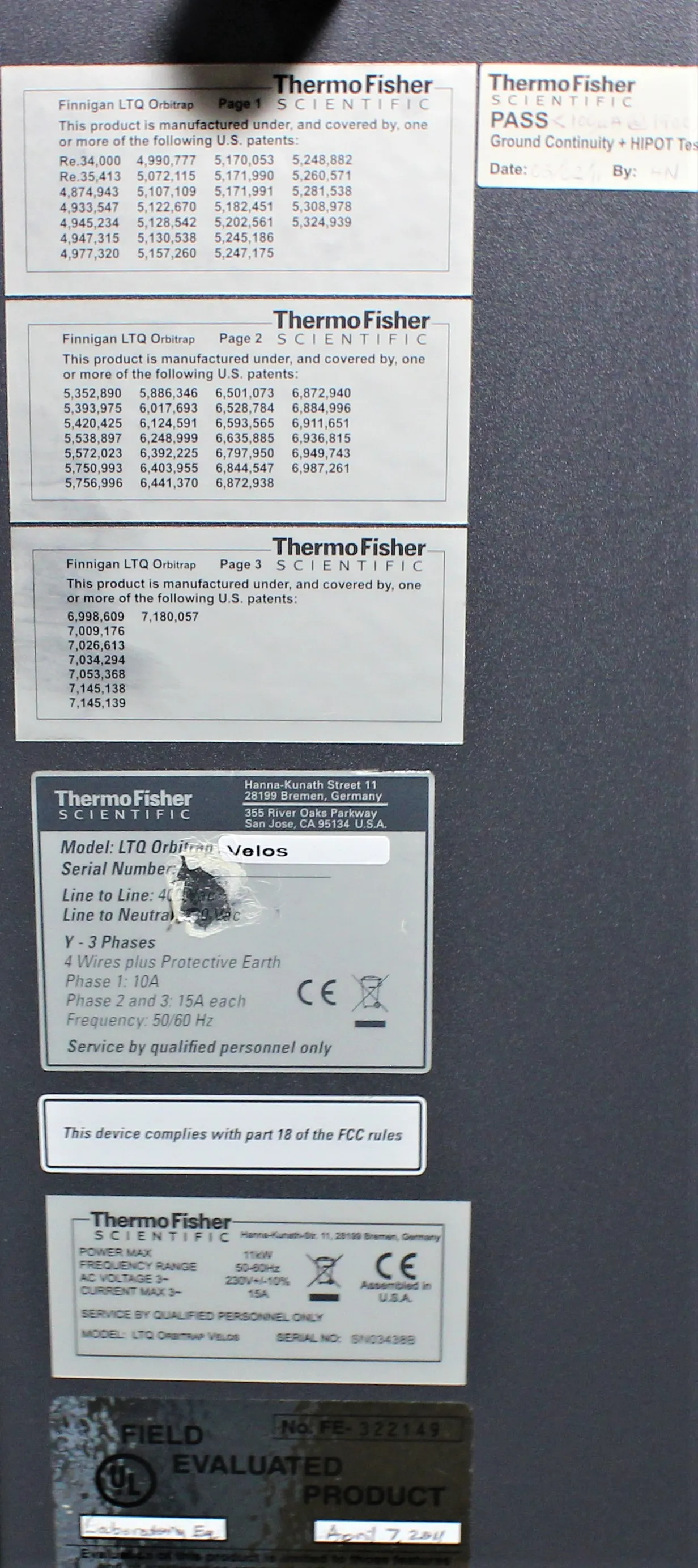 Thermo Scientific LTQ Orbitrap Velos & LTQ Velos Mass Spectrometer