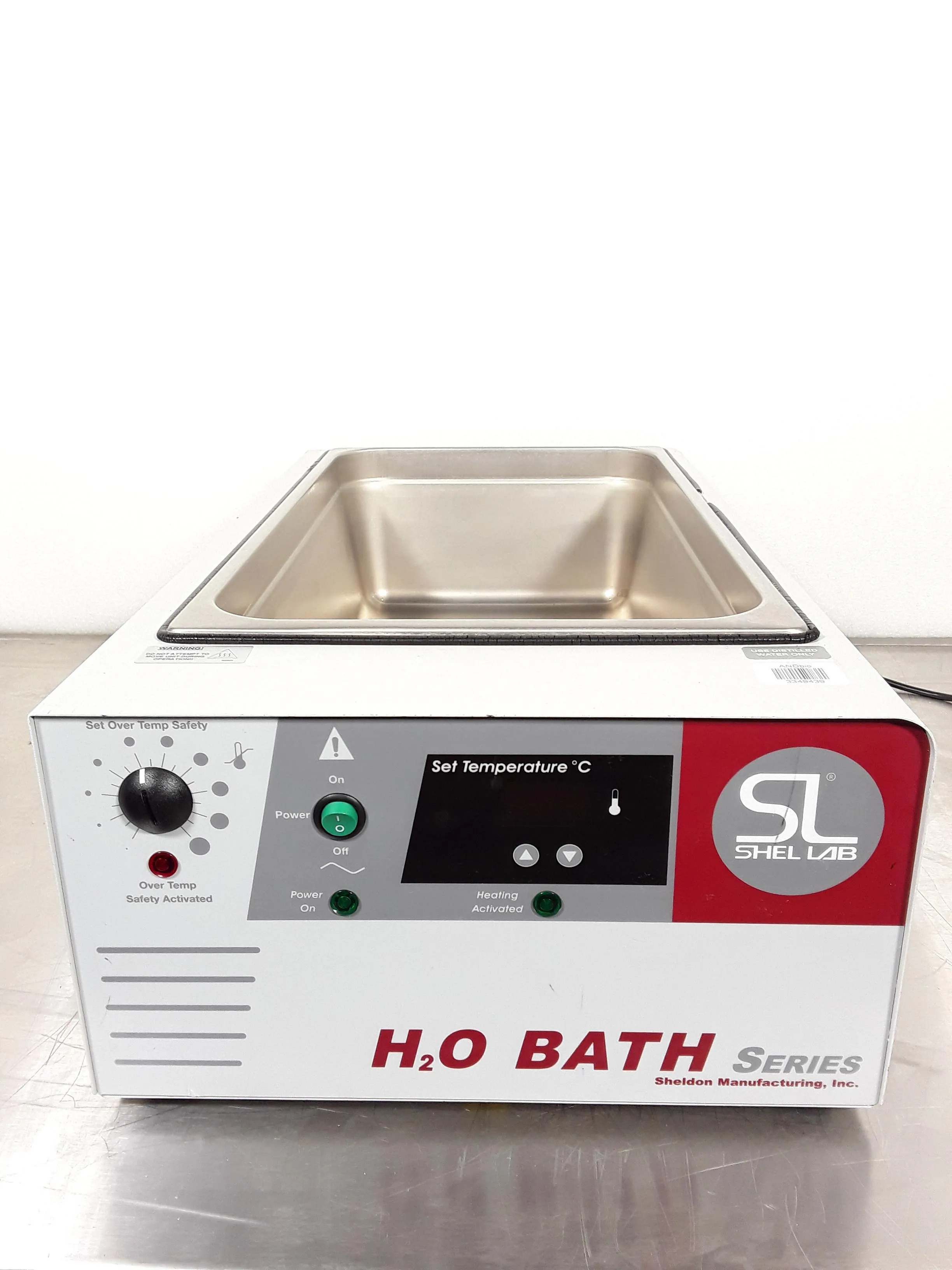 Shel lab W20M Laboratory Water Bath with Microprocessor Control