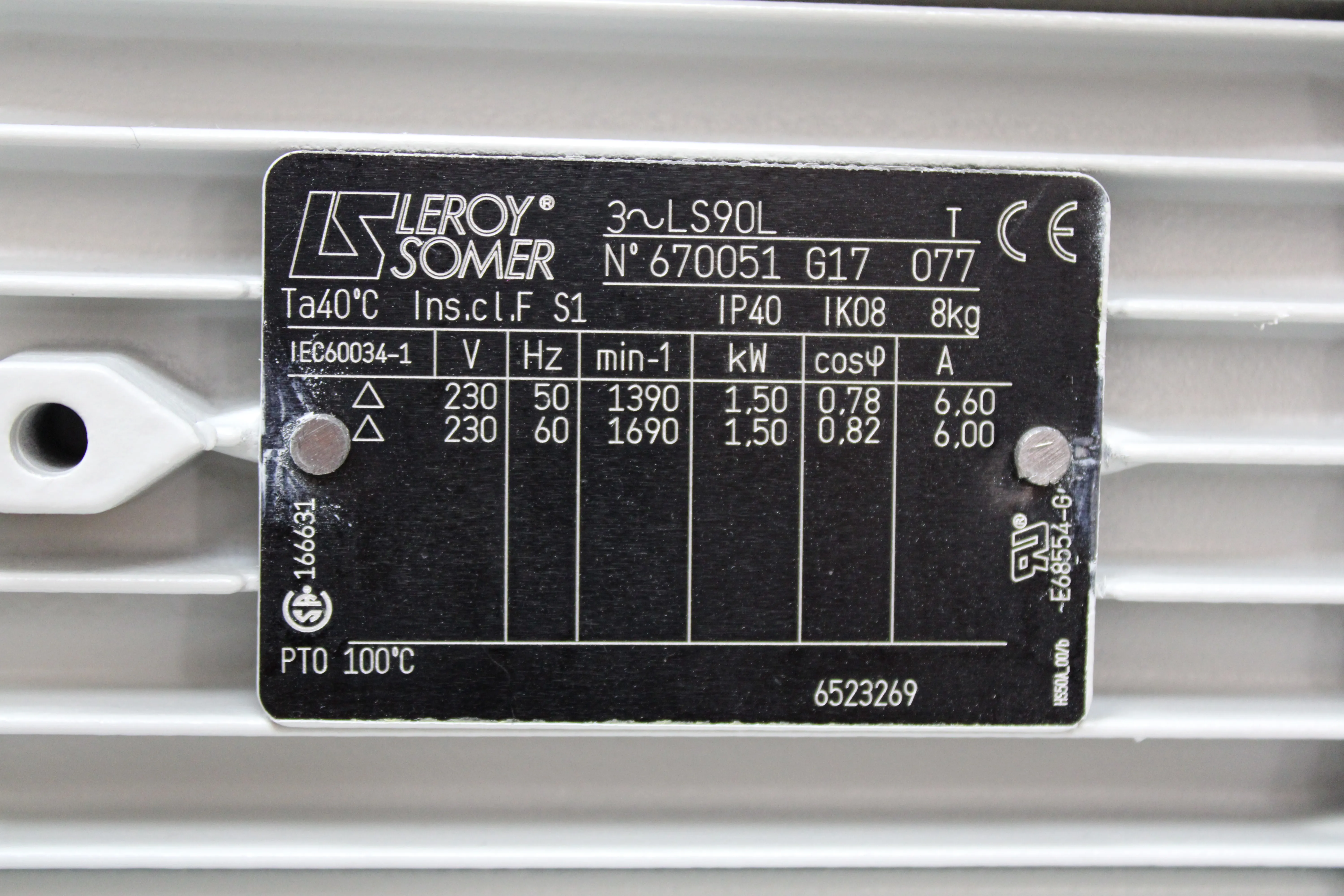 Leybold SOGEVAC SV 65 BI FC Vacuum Pump