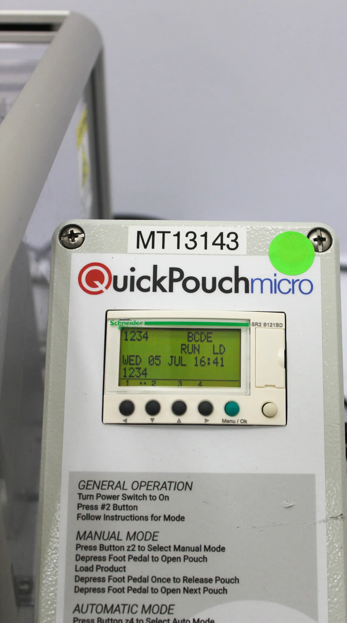 QuickPouch Micro Automated Pouch Opener with Small Footprint