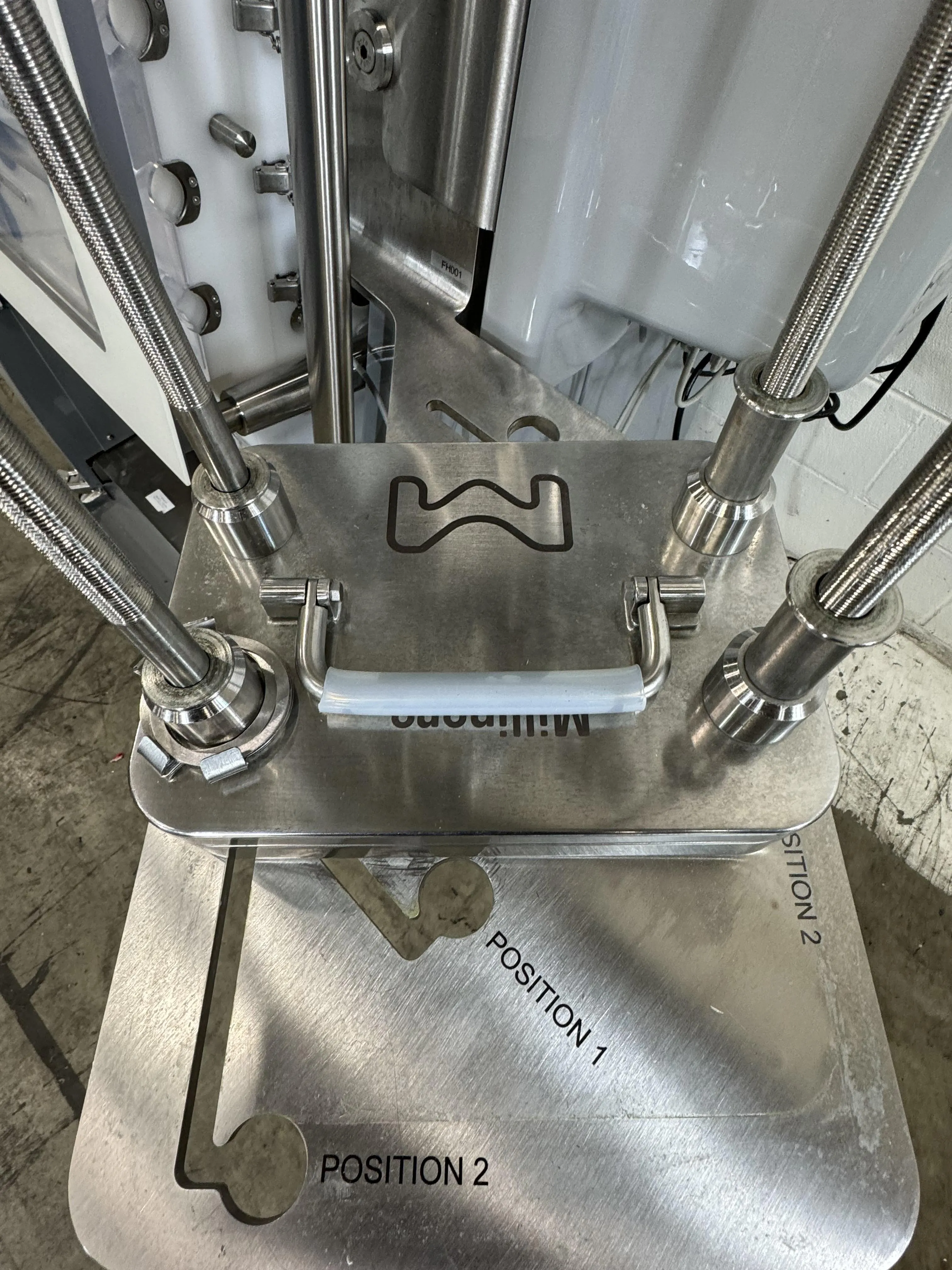 Used Millepore TF3S MobiusFlexReady Solution for Tangential Flow Filtration (TFF) with Pellicon Cassettes