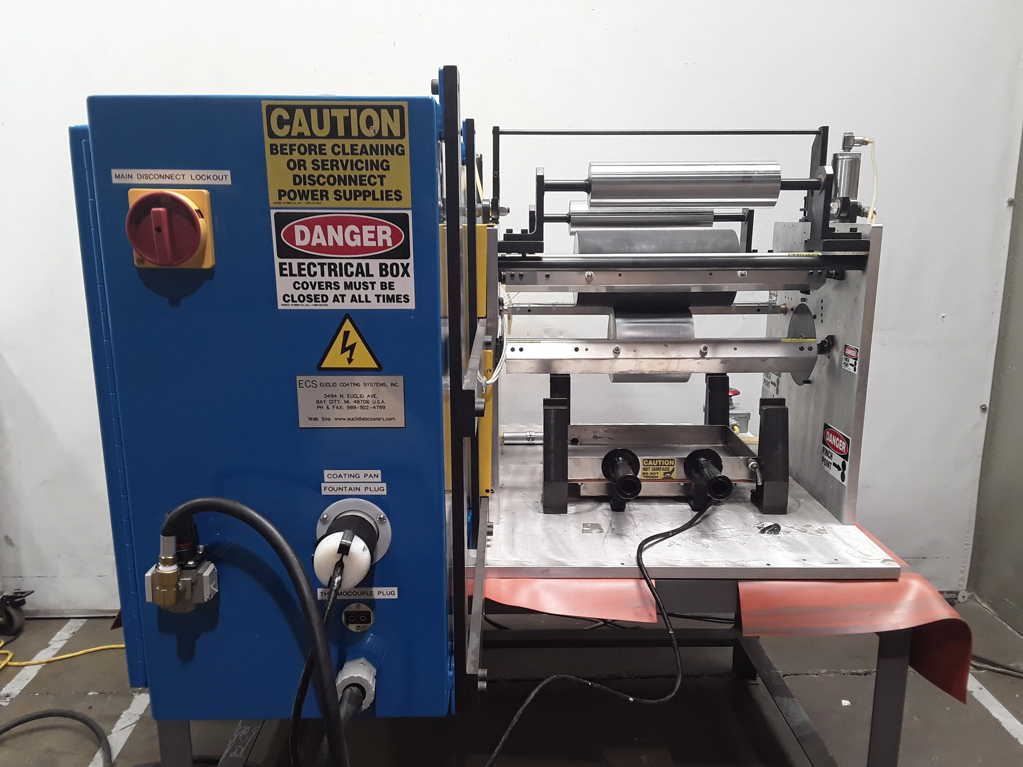 ECS Euclid 3-Roll Offset Gravure Lab Coater