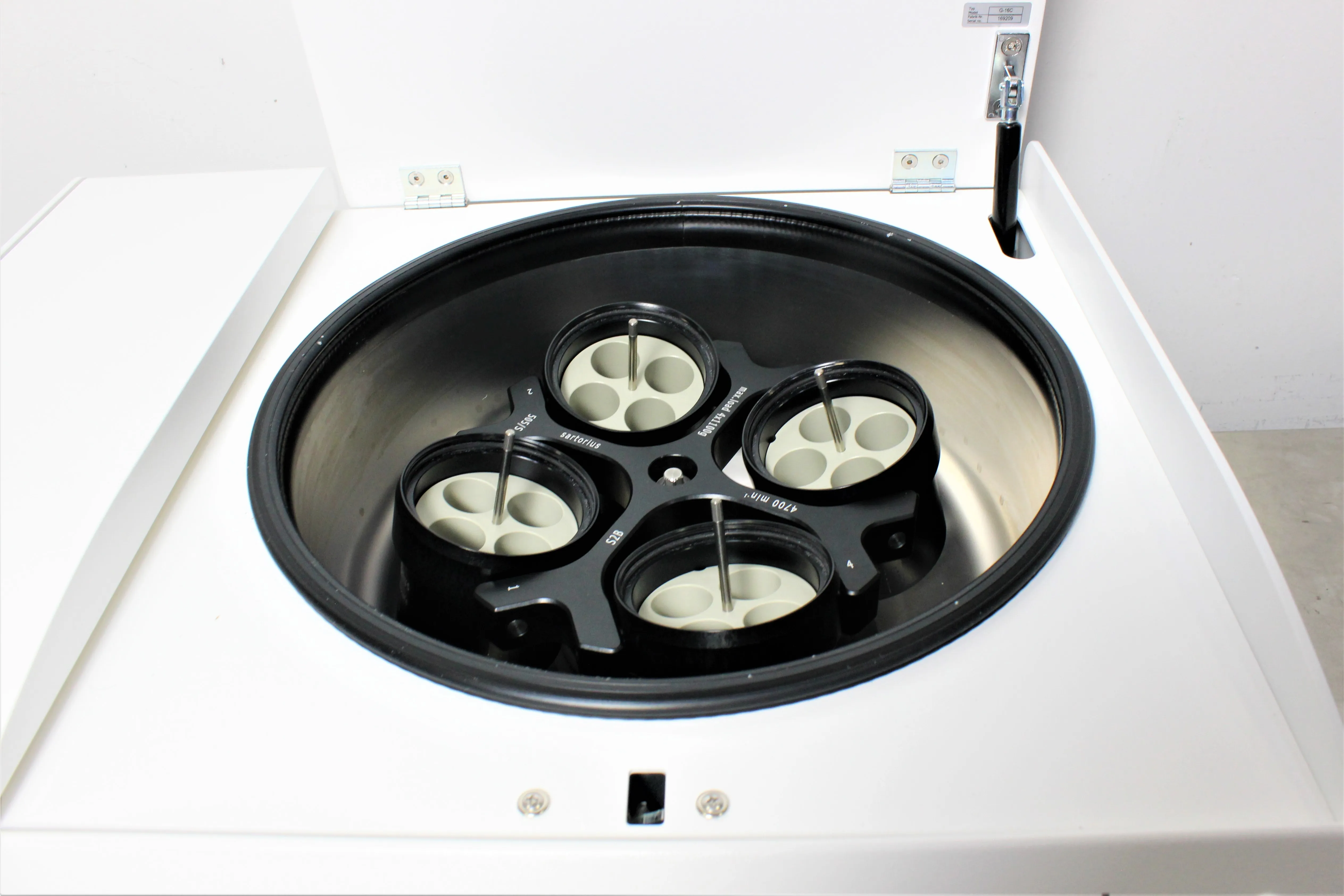 Sartorius Centrisart G-16C Refrigerated Benchtop Centrifuge with Rotor Options