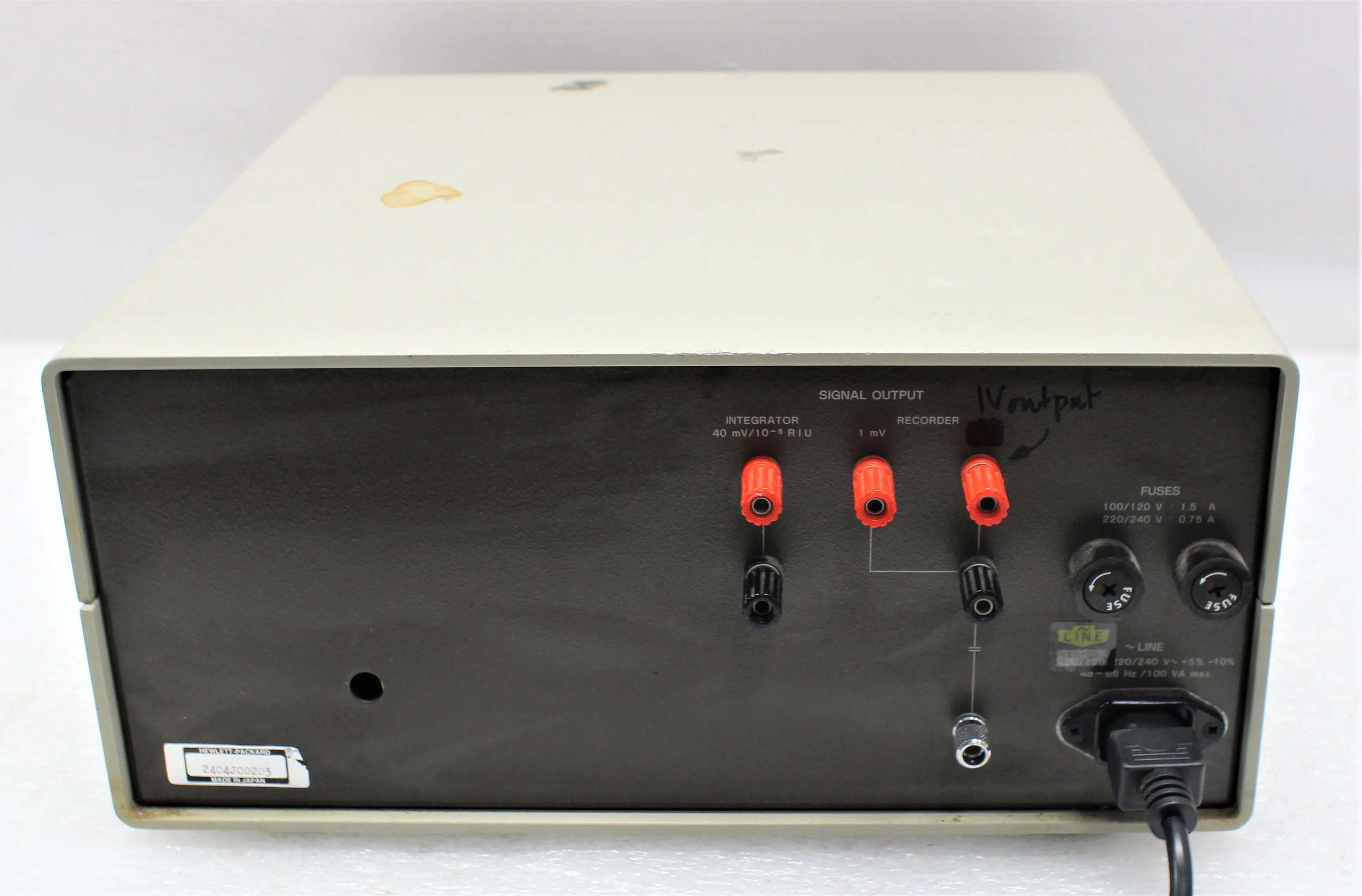 Hewlett Packard Agilent Refractive Index Detector 1037A Erma