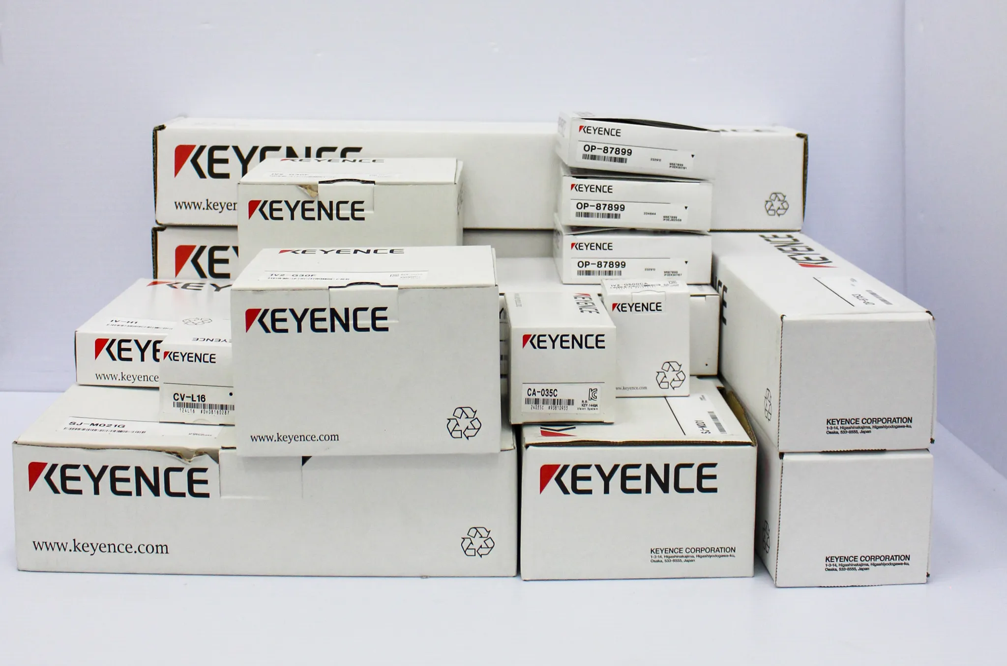 Keyence Miscellaneous Box with Parts and Accessories